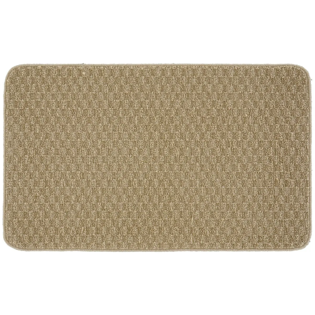 Garland Rug Town Solid Checkered Durable Kitchen/ Door Mat Accent Rug