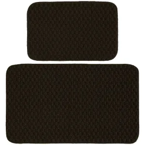 Garland Rug Town Solid Checkered Durable Kitchen/ Door Mat Accent Rug