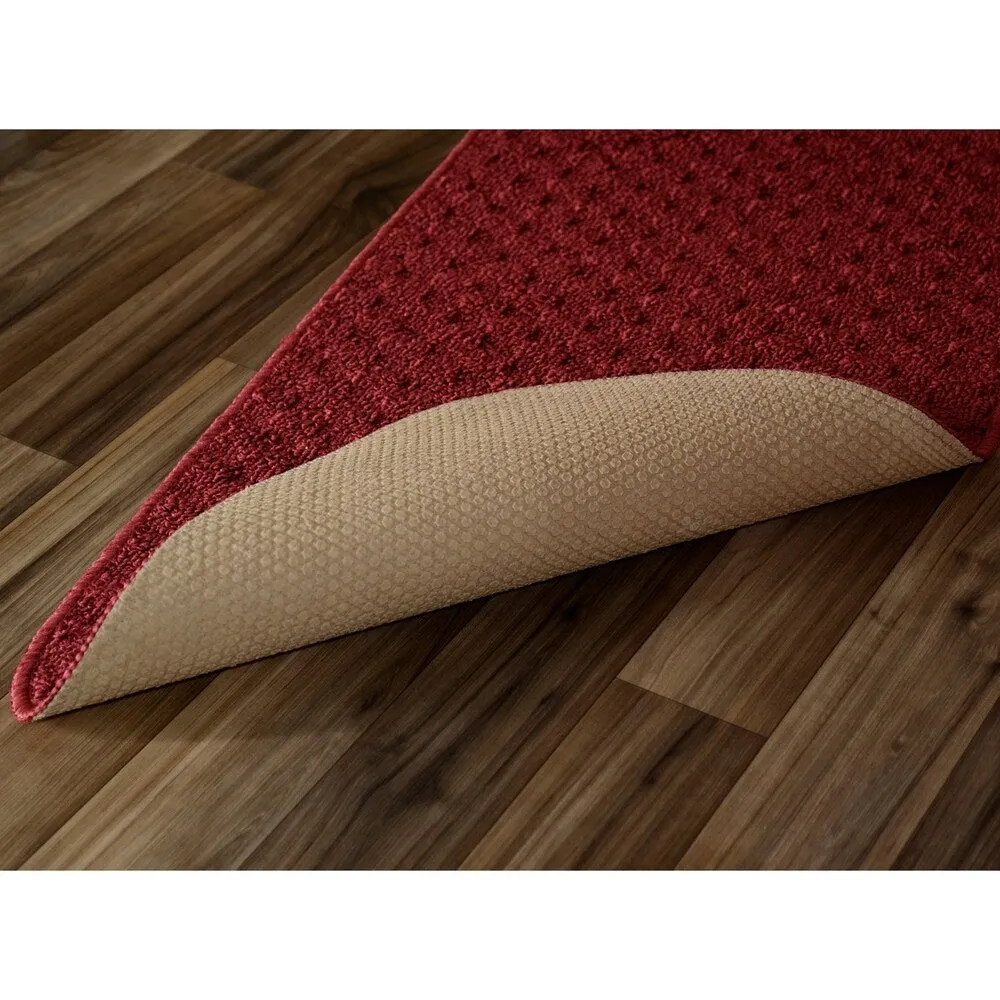 Garland Rug Town Solid Checkered Durable Kitchen/ Door Mat Accent Rug