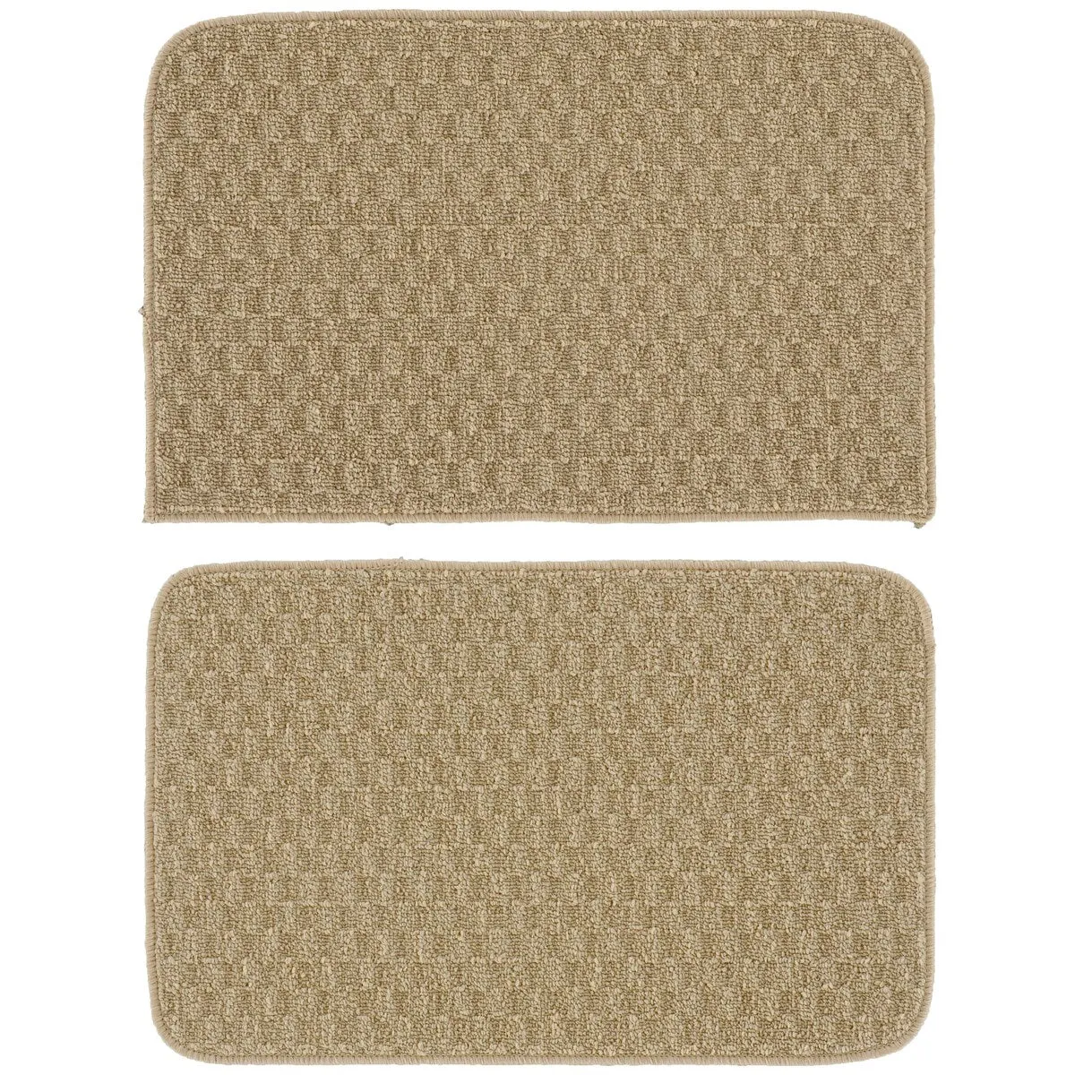 Garland Rug Town Solid Checkered Durable Kitchen/ Door Mat Accent Rug