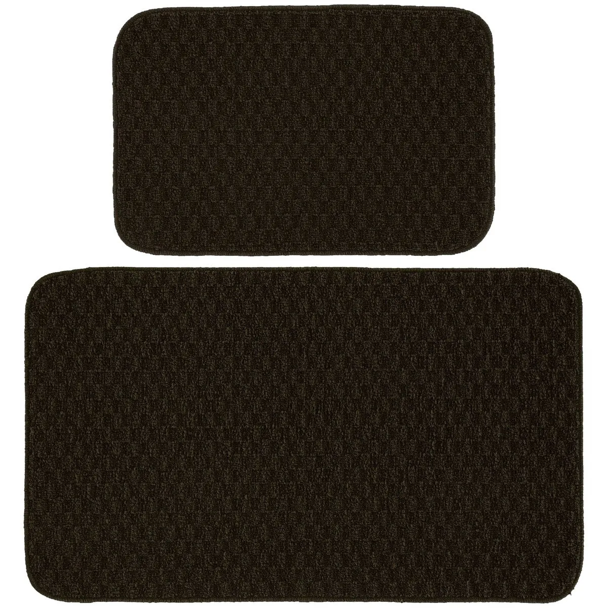 Garland Rug Town Solid Checkered Durable Kitchen/ Door Mat Accent Rug