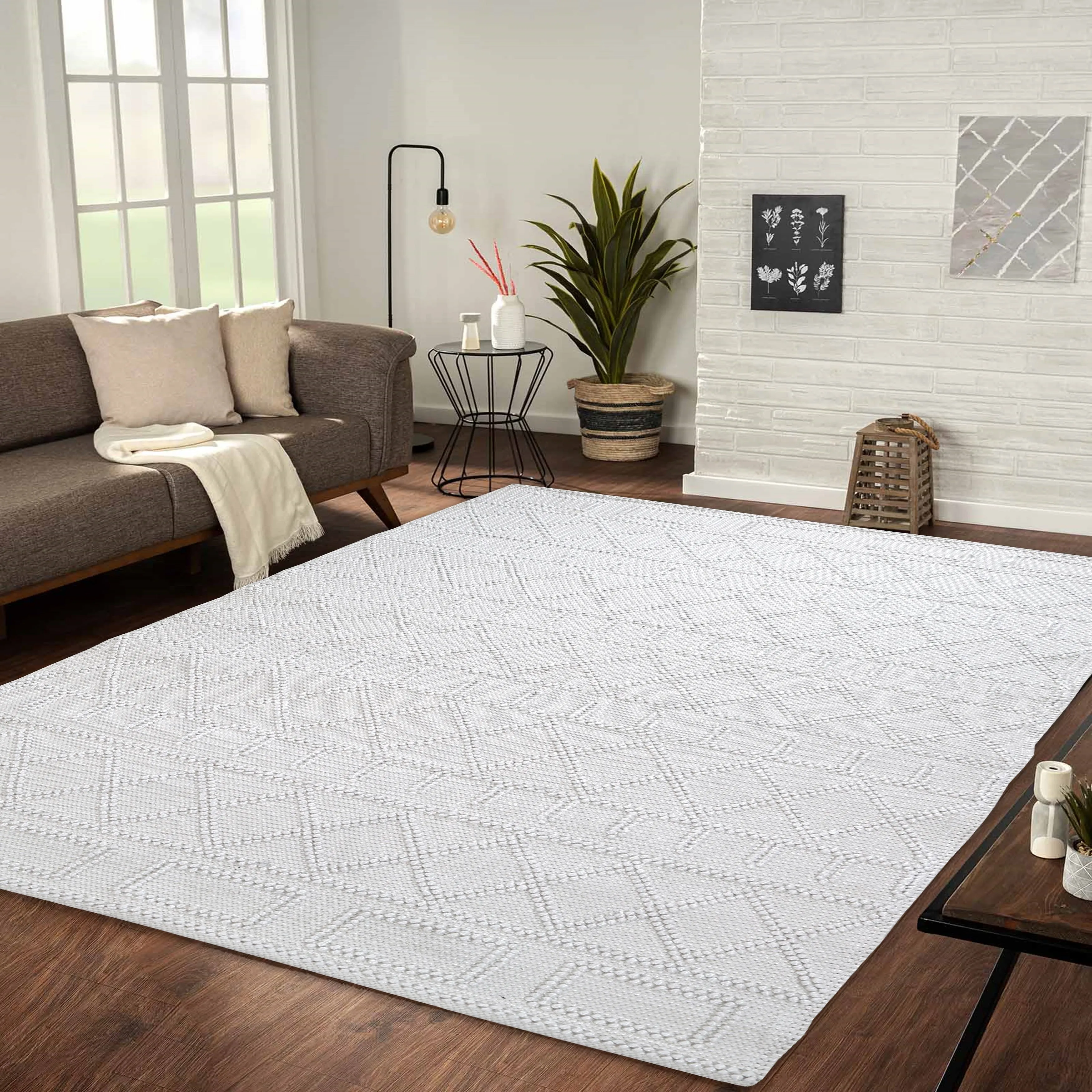 George Towne Living Performance Luxury Handmade Traditional Wool Area Rug