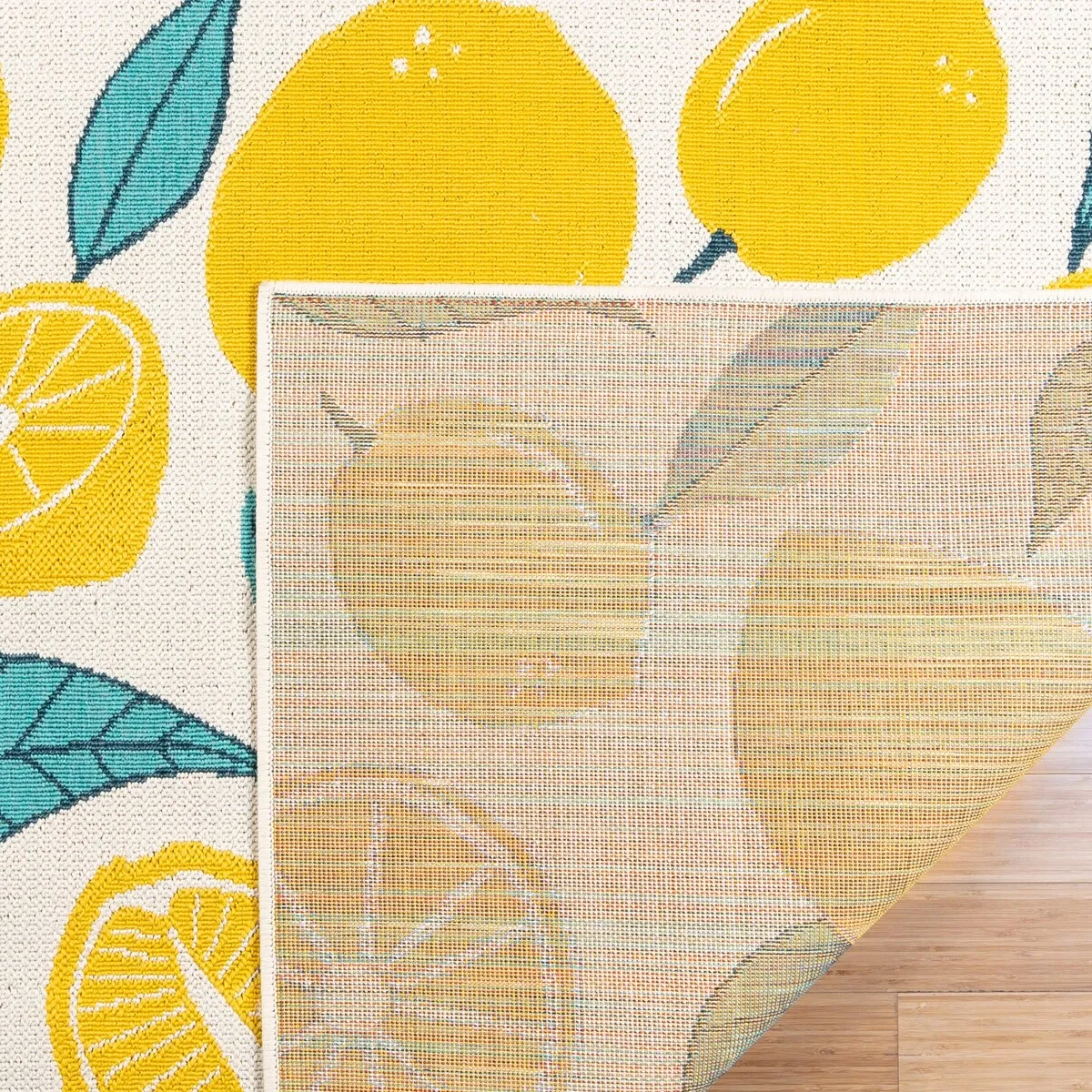 Gertmenian Jona Bold Summer Fruits Bright Bold Indoor/ Outdoor Flatweave Area Rug