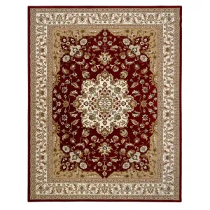 Gertmenian Majestic Chilton Red Traditional Border Oriental Area Rug - 7' 10 x 10'