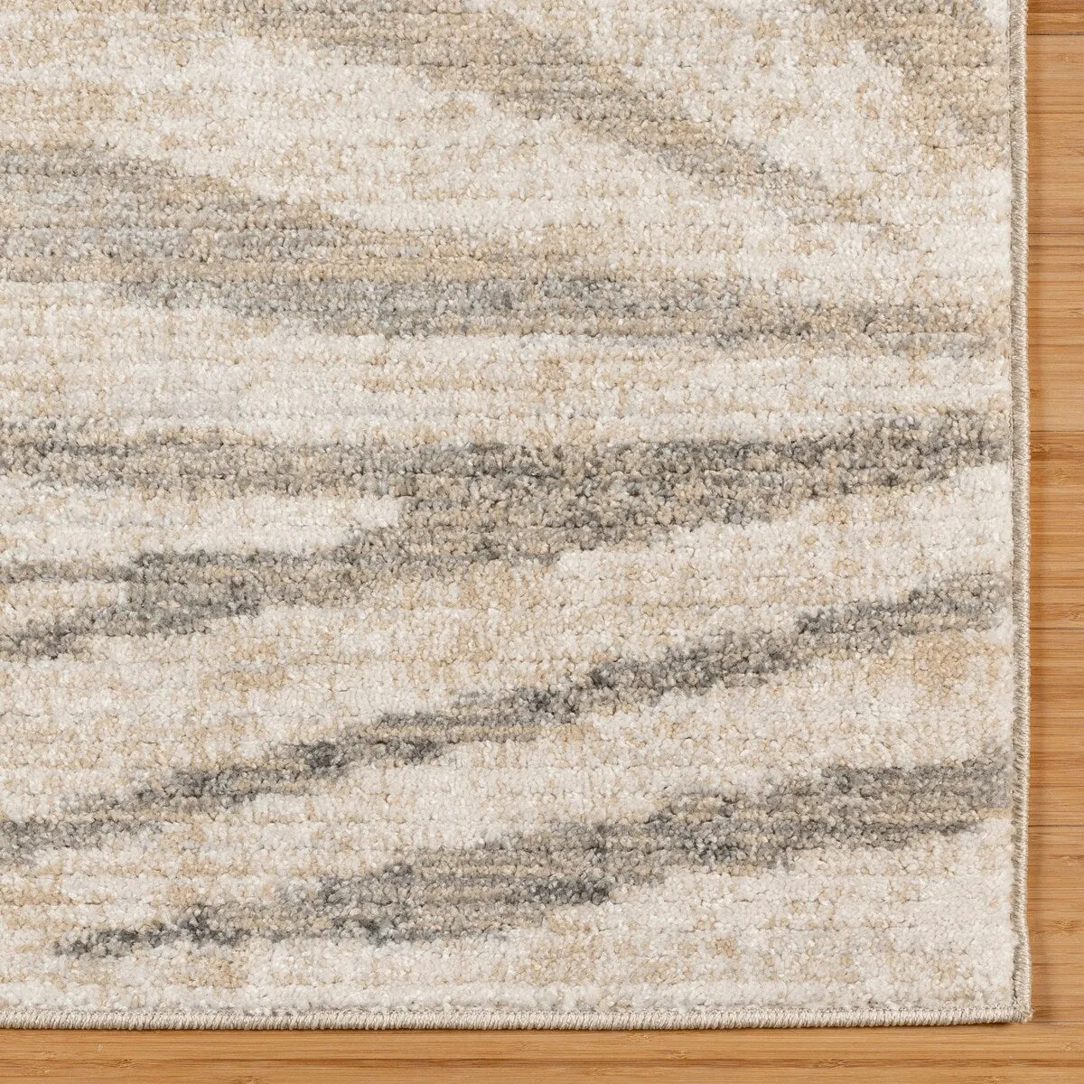 Gertmenian Winsor Modern Neutral Abstract Polypropylene Indoor Area Rug Collection