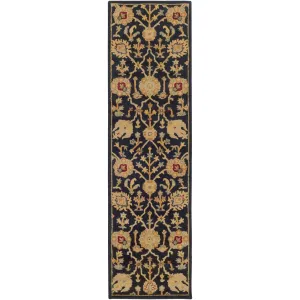 Gracewood Hollow Ray Hand-tufted Floral Runner Rug