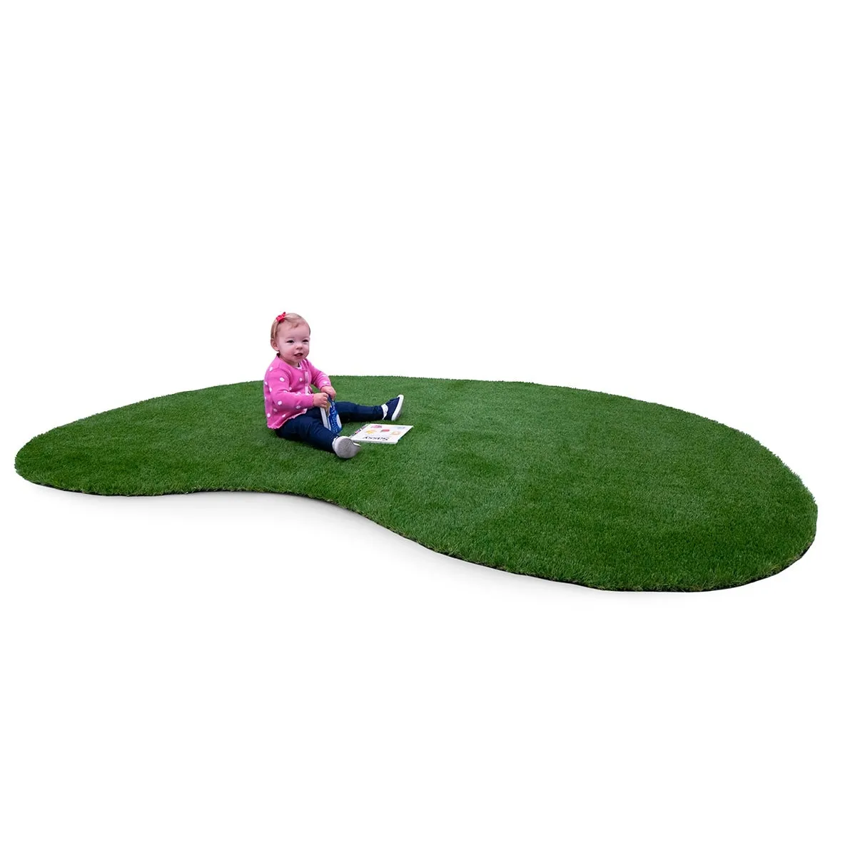 GreenSpace Educational Artificial Grass Synthetic Area Rug