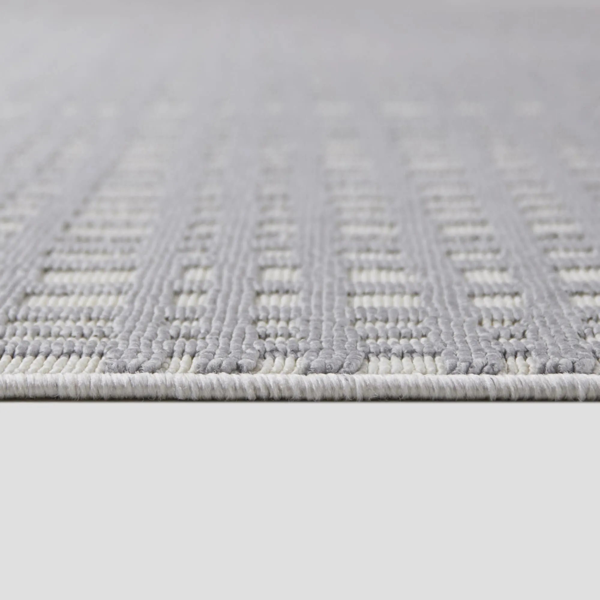 Haldane Abstract Plaid Indoor/Outdoor Area Rug
