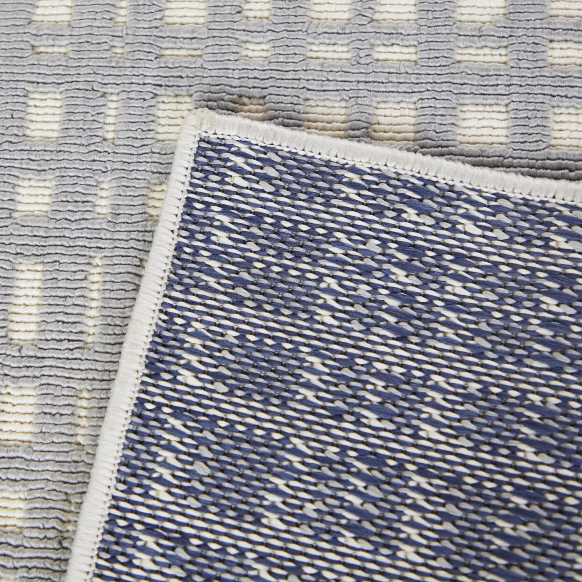 Haldane Abstract Plaid Indoor/Outdoor Area Rug