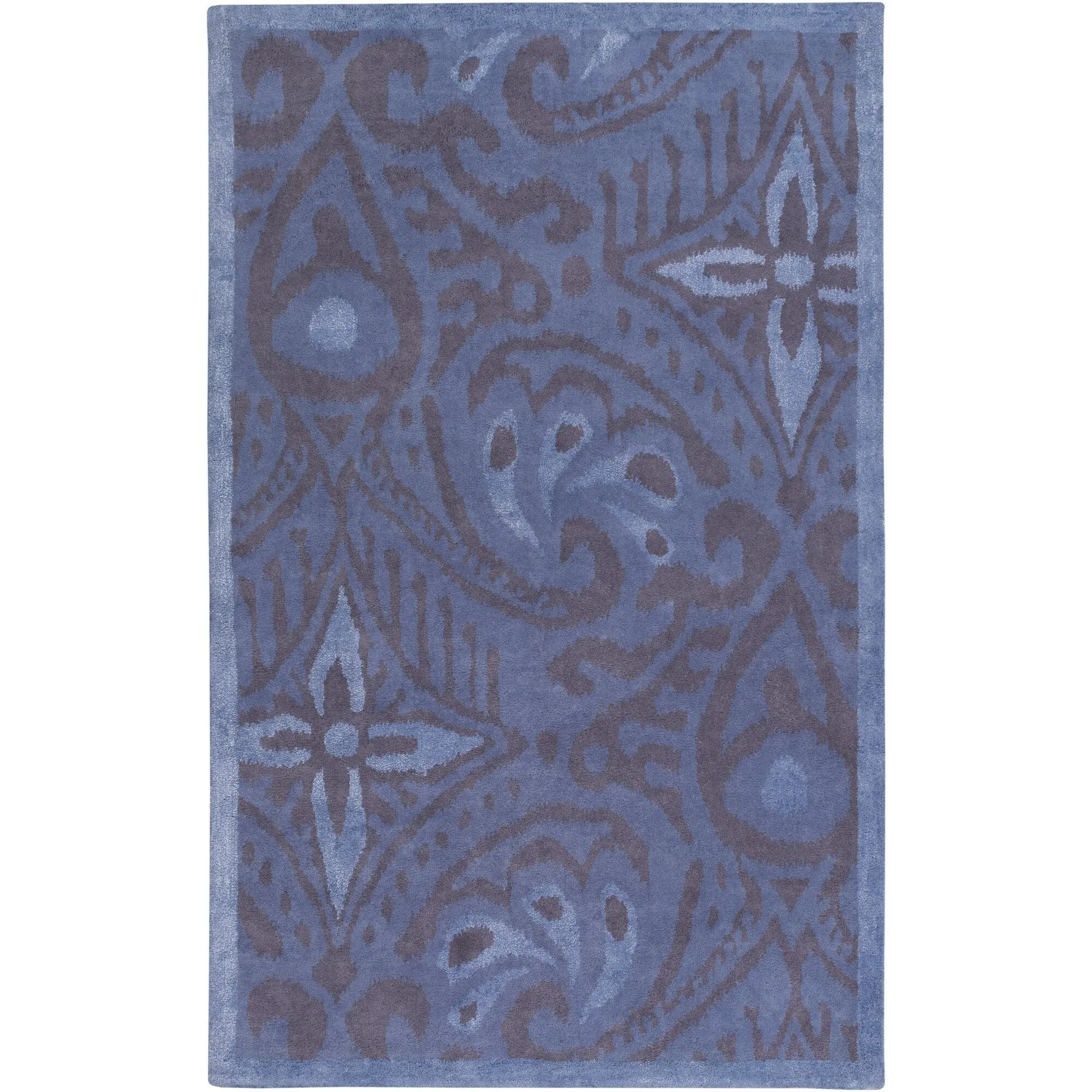 Hand-tufted Briana Ikat Indoor Area Rug