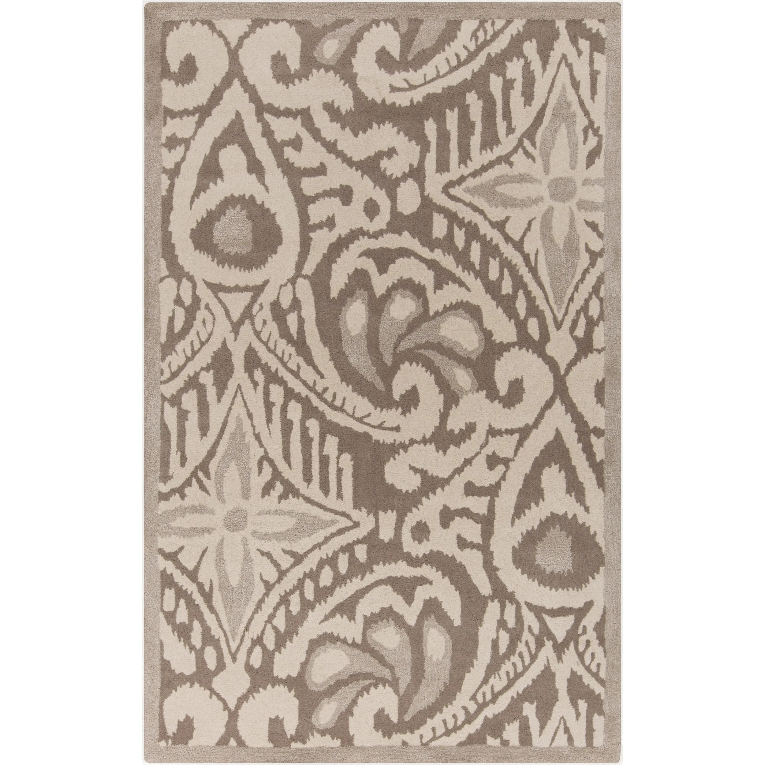 Hand-tufted Briana Ikat Indoor Area Rug