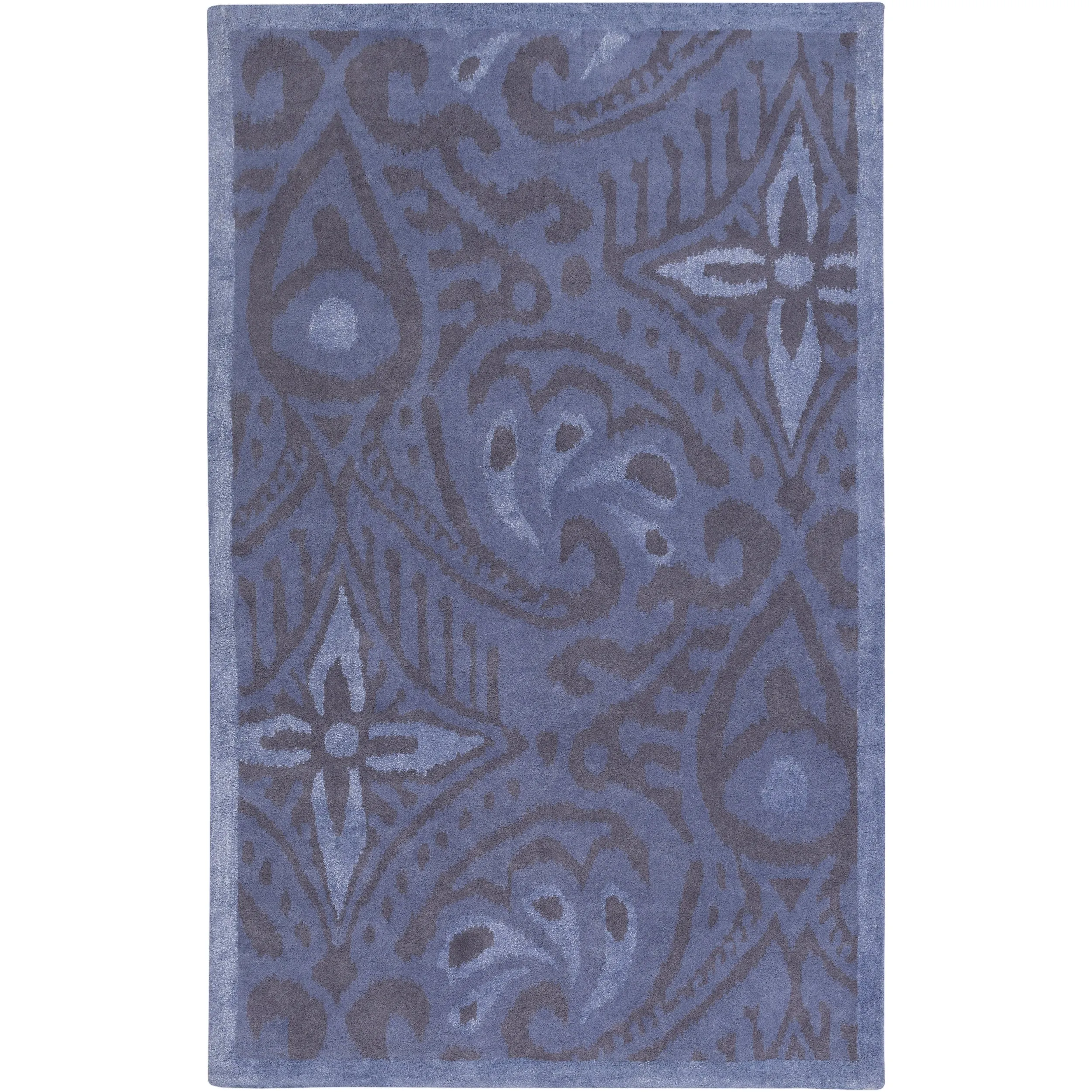 Hand-tufted Briana Ikat Indoor Area Rug