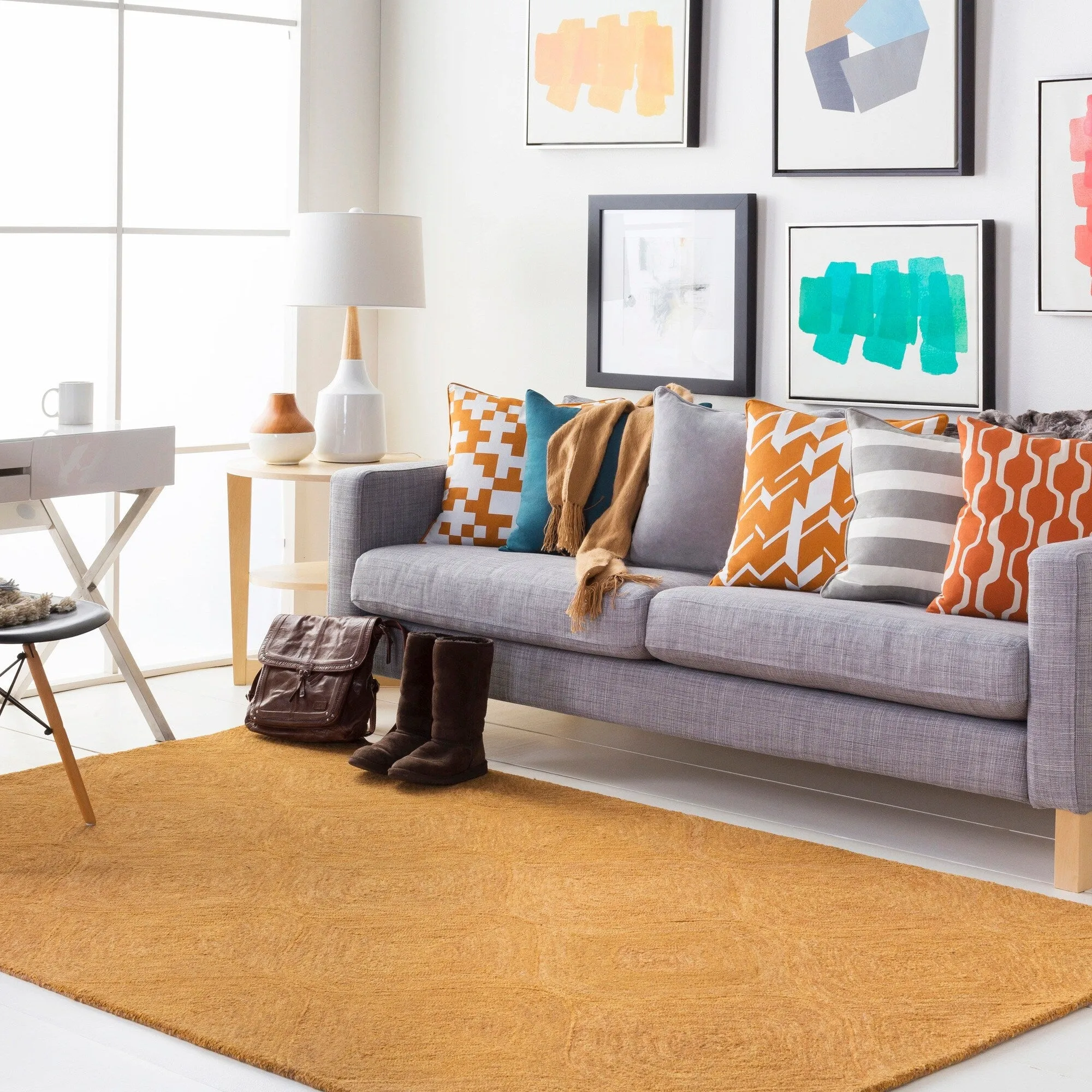 Hand-Tufted Cory Wool Area Rug