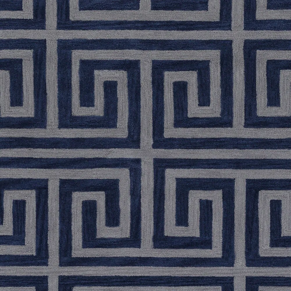 Hand-Tufted Essex Crosshatched Rug