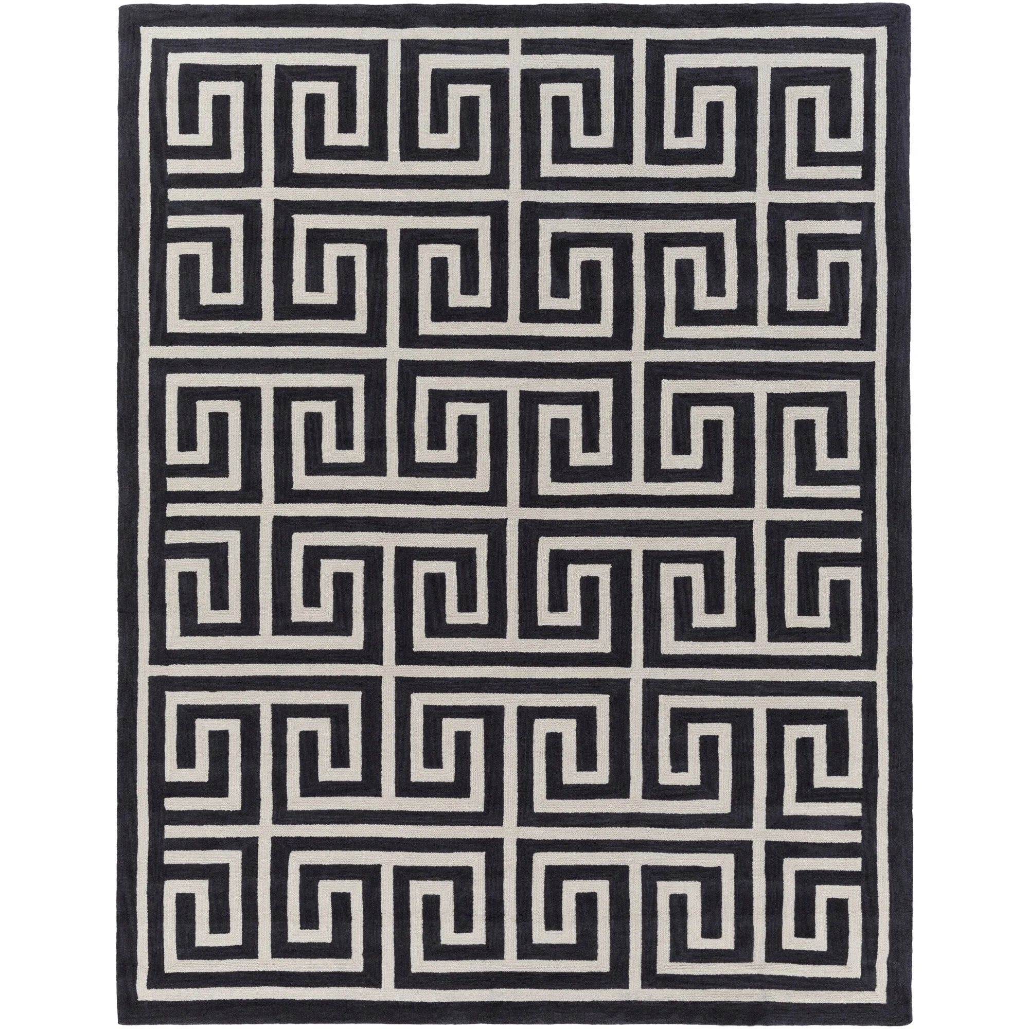 Hand-Tufted Essex Crosshatched Rug