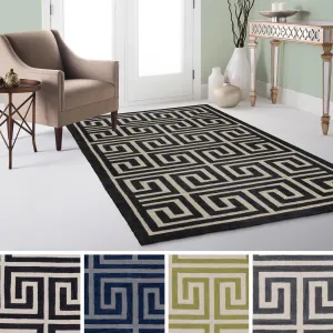 Hand-Tufted Essex Crosshatched Rug