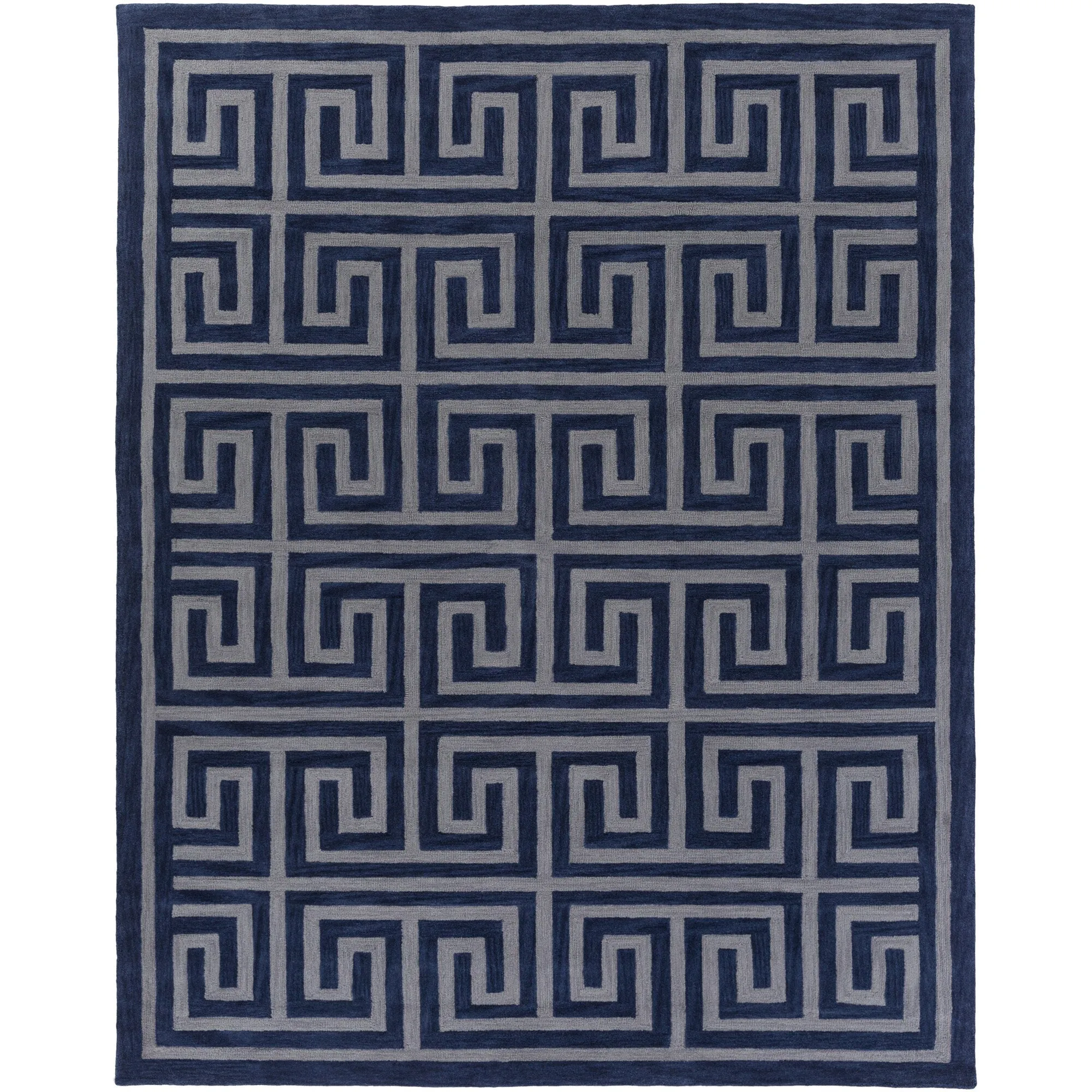 Hand-Tufted Essex Crosshatched Rug
