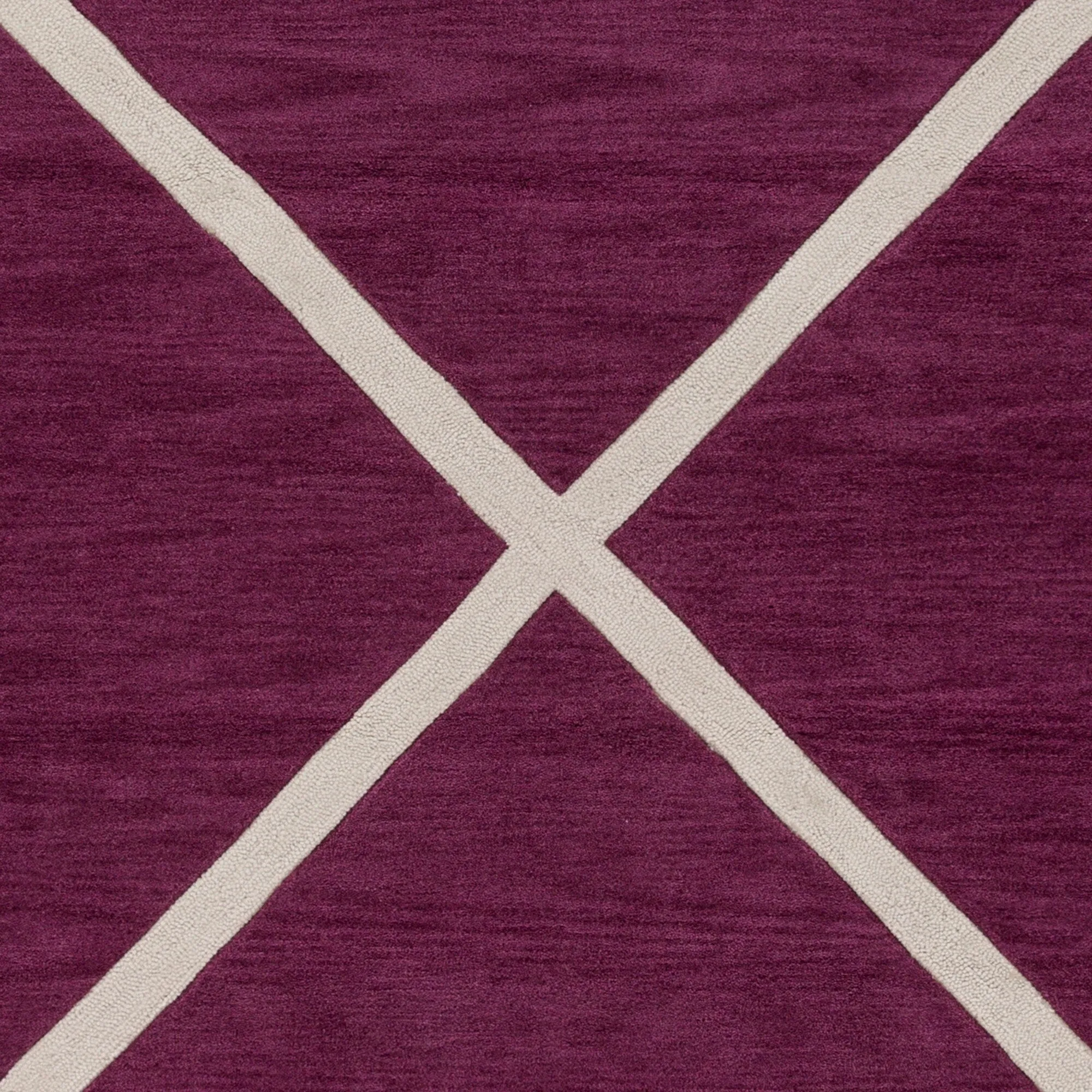 Hand-Tufted Fowey Crosshatched Area Rug