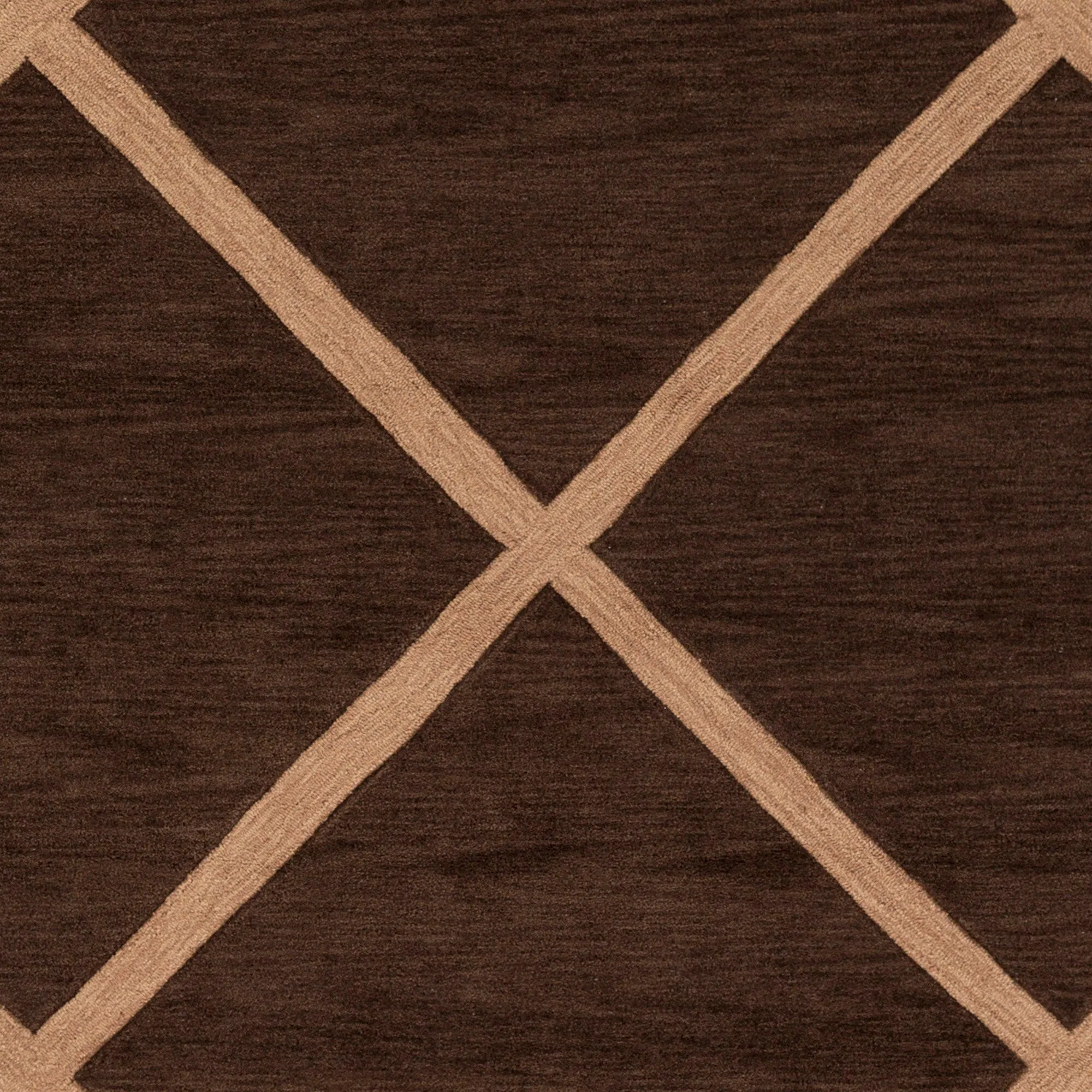 Hand-Tufted Fowey Crosshatched Area Rug