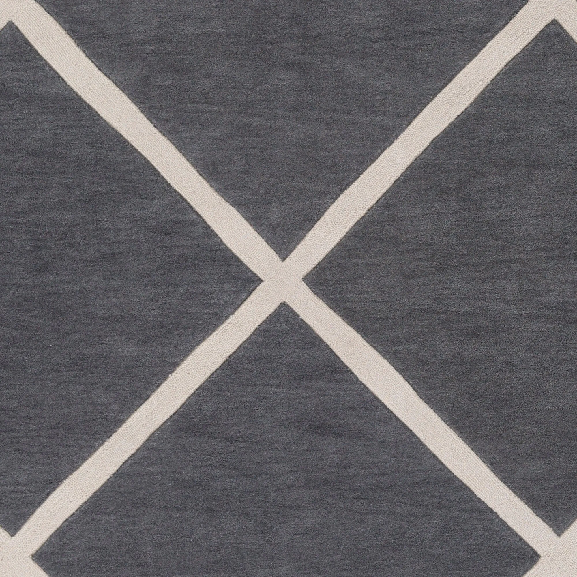 Hand-Tufted Fowey Crosshatched Area Rug