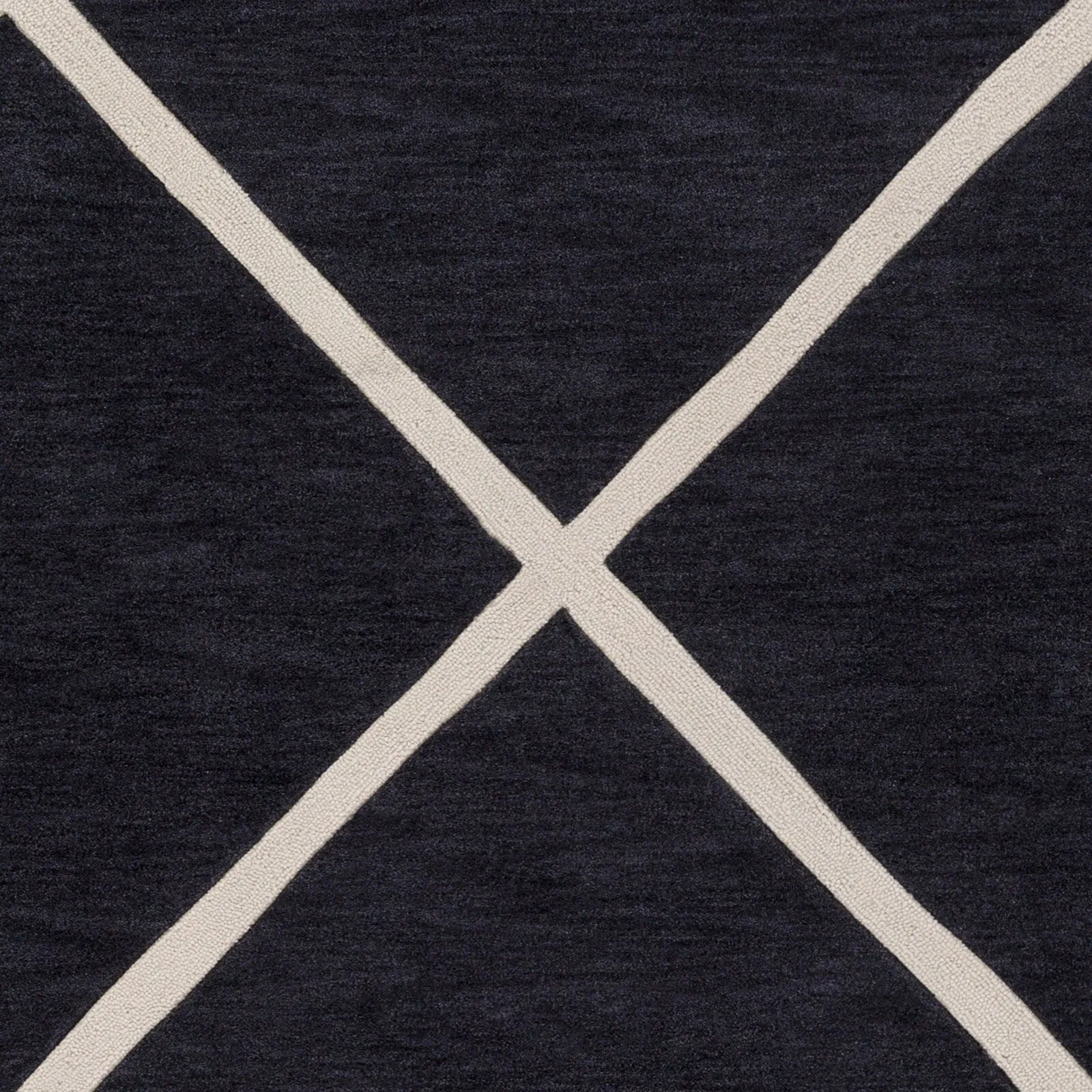 Hand-Tufted Fowey Crosshatched Area Rug