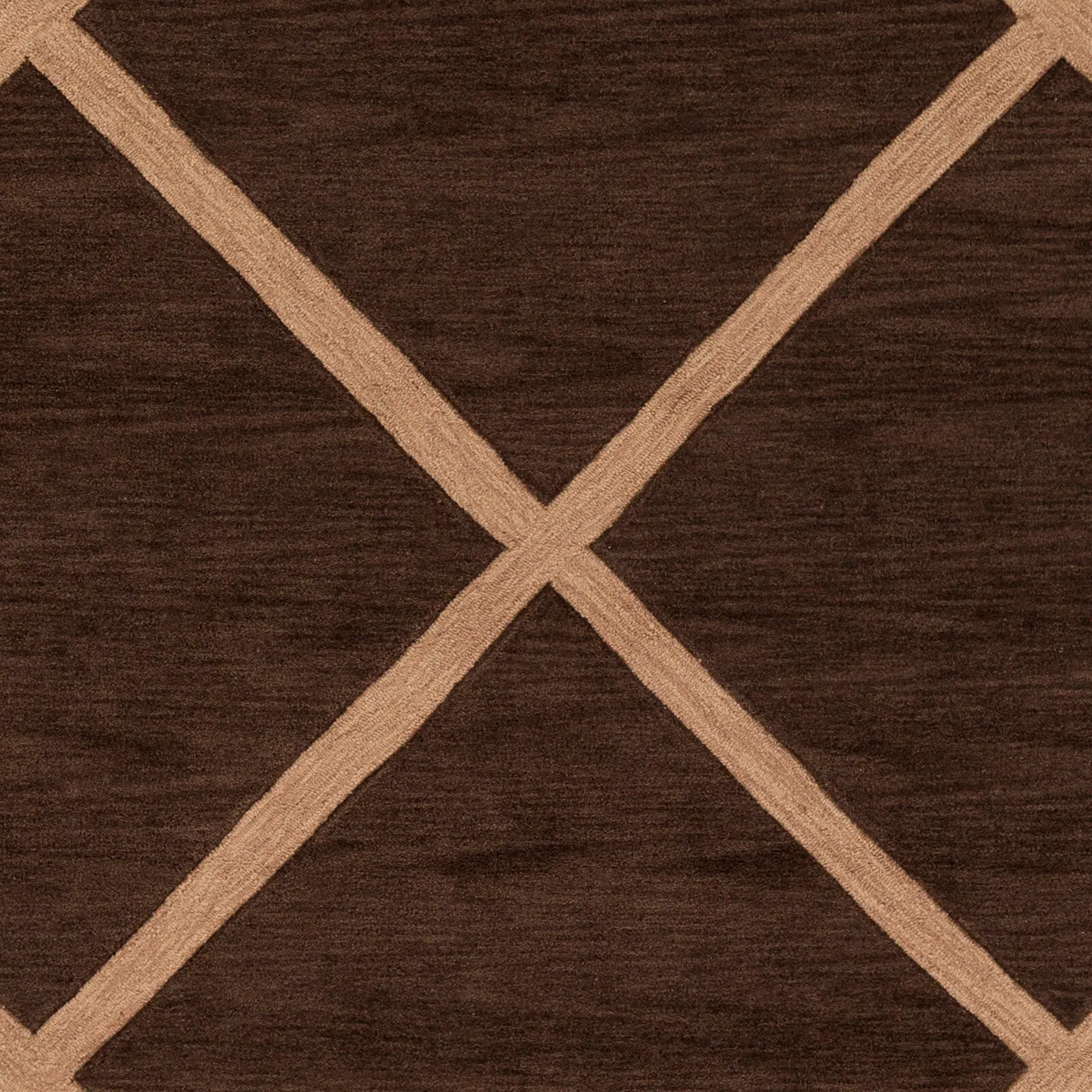 Hand-Tufted Fowey Crosshatched Area Rug