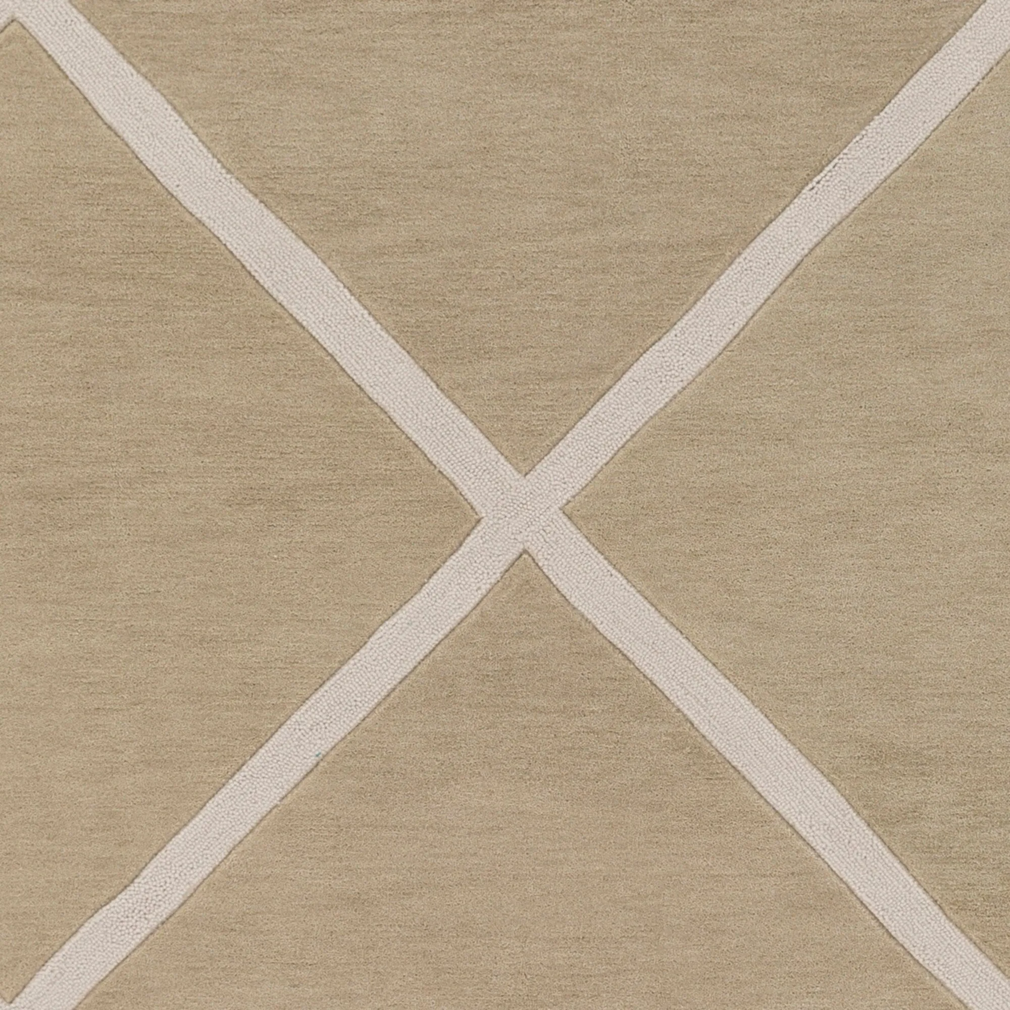 Hand-Tufted Fowey Crosshatched Area Rug