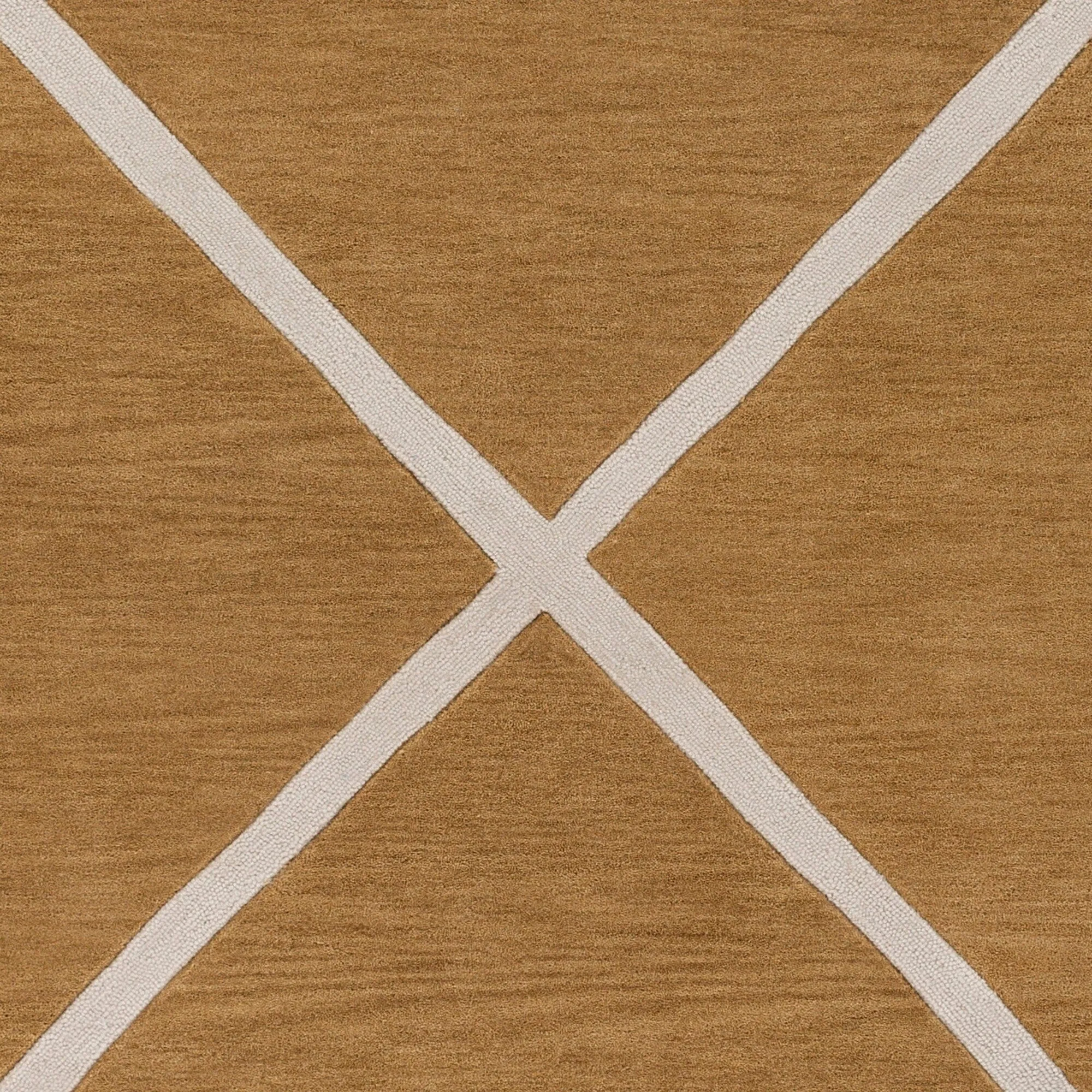 Hand-Tufted Fowey Crosshatched Area Rug