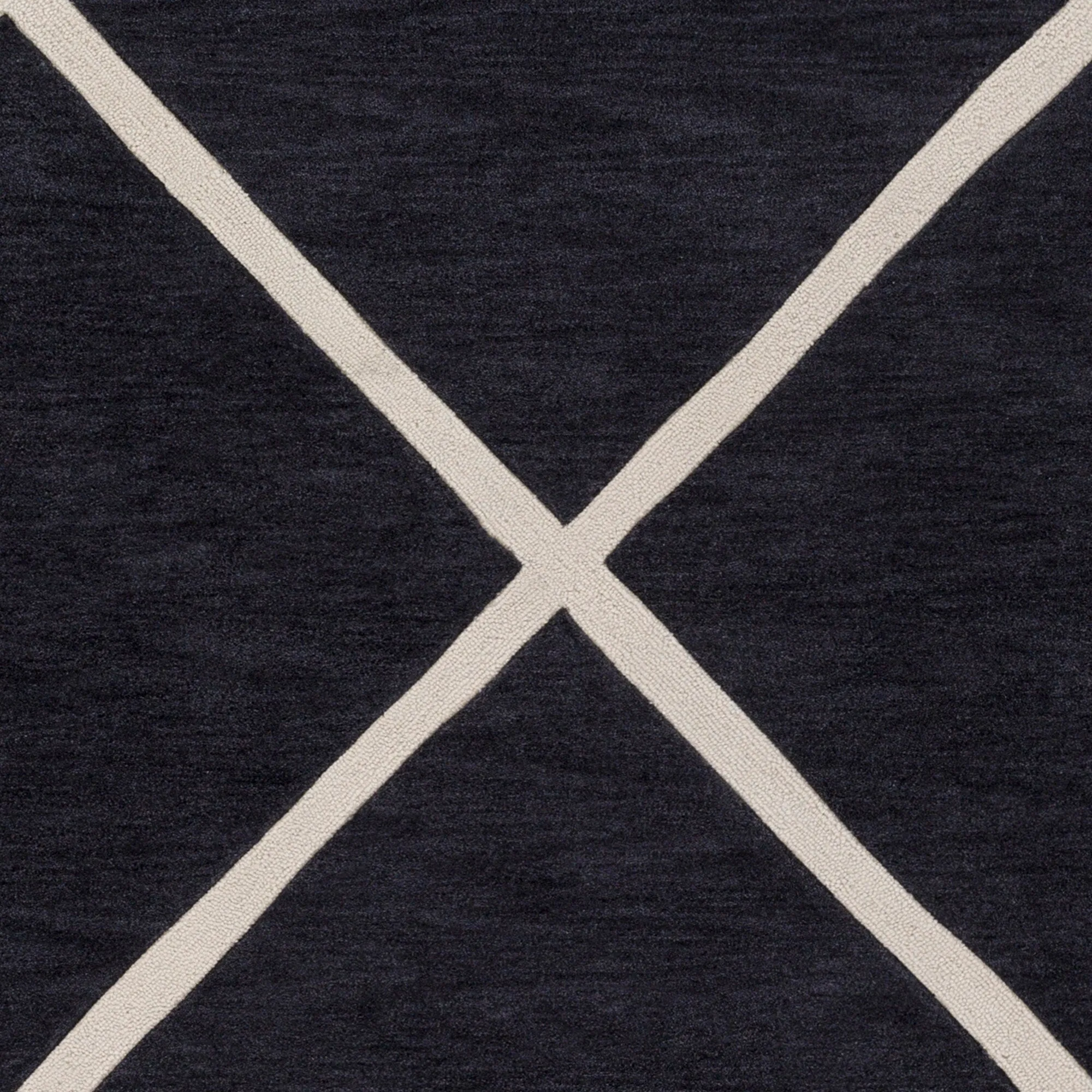 Hand-Tufted Fowey Crosshatched Area Rug
