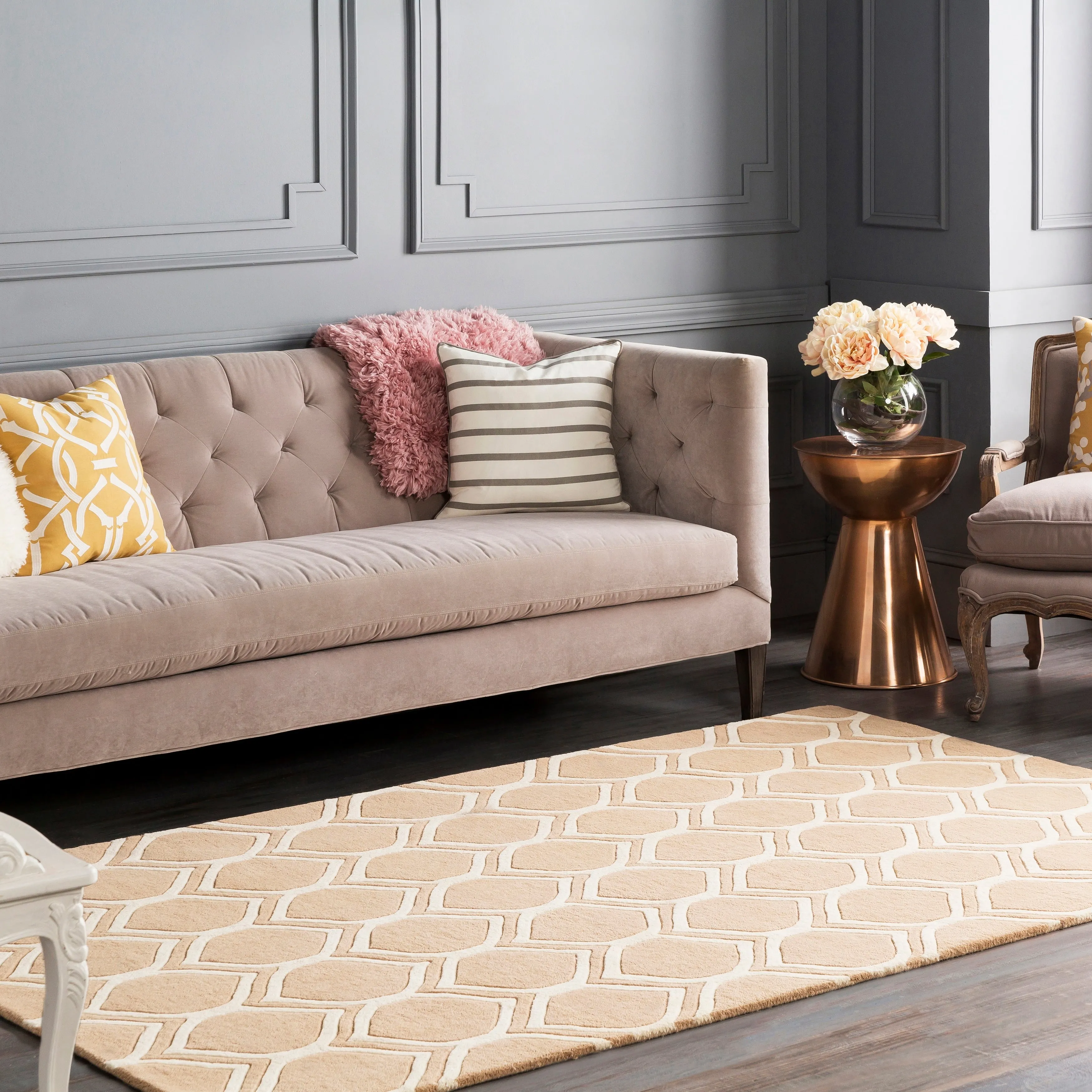 Hand Tufted Gower Wool Rug