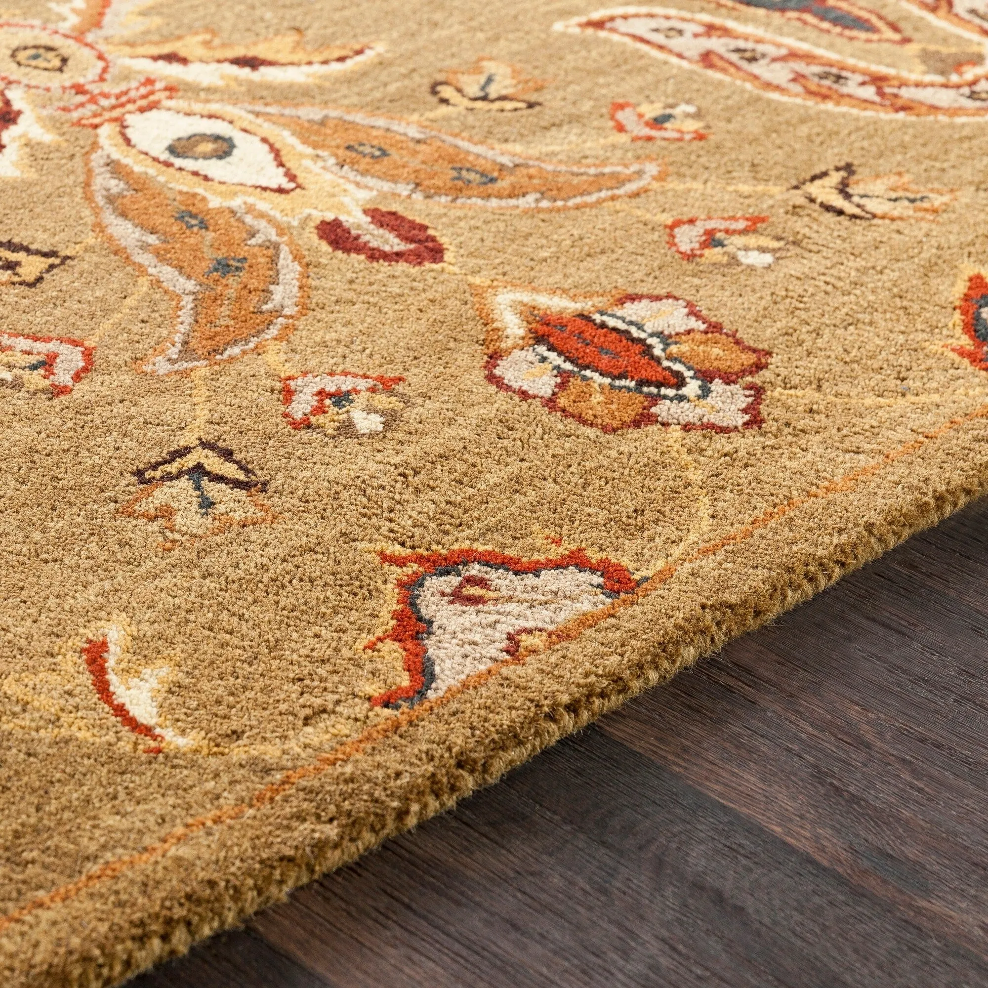 Hand-Tufted Hiromi Oriental Wool Rug