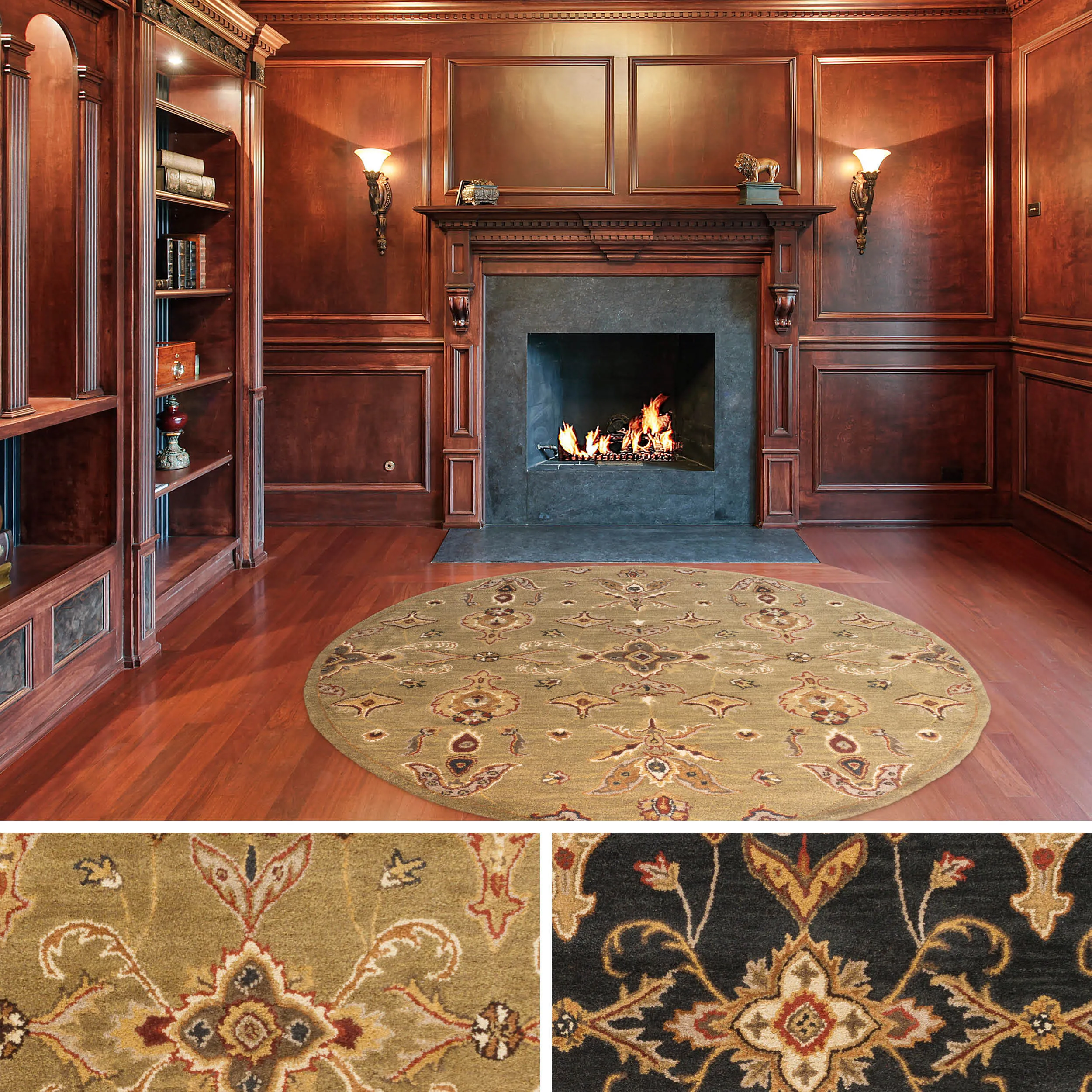 Hand-Tufted Hiromi Oriental Wool Rug