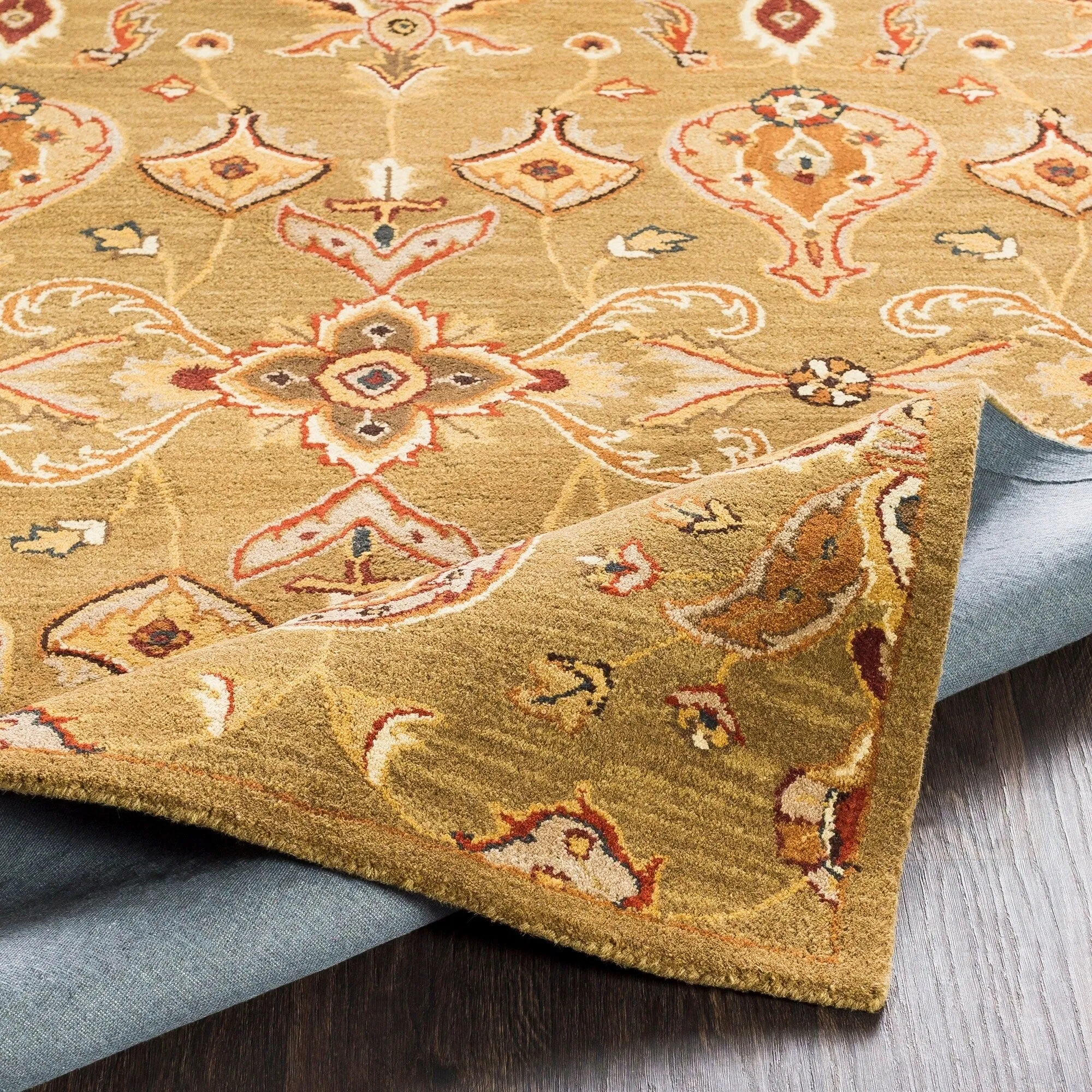 Hand-Tufted Hiromi Oriental Wool Rug