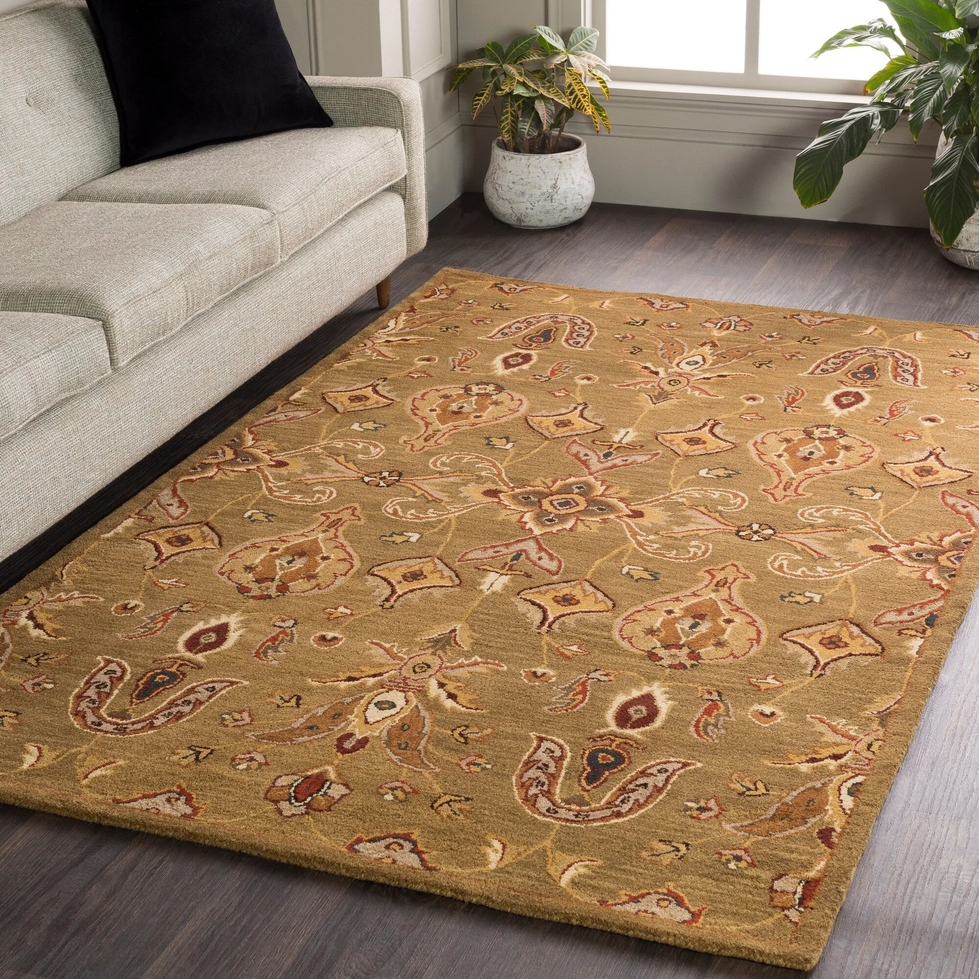 Hand-Tufted Hiromi Oriental Wool Rug