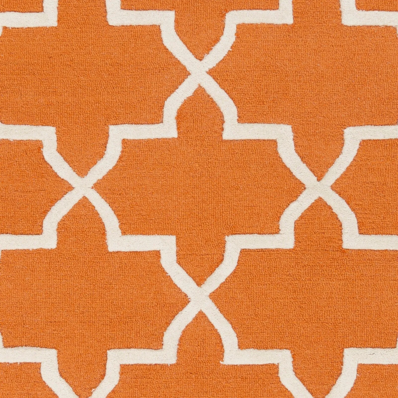 Hand-Tufted Jennifer Moroccan Tiled Wool Rug