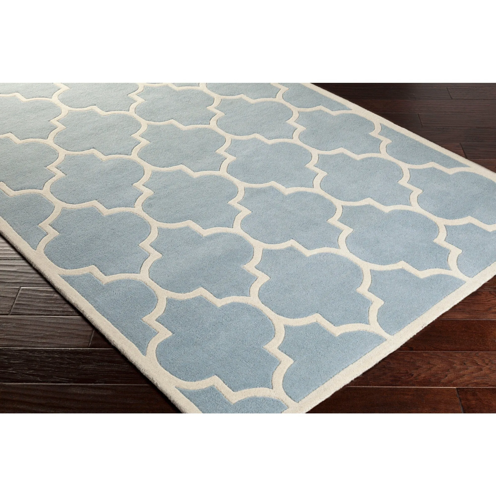 Hand-tufted Juliet Moroccan Tile Wool Area Rug