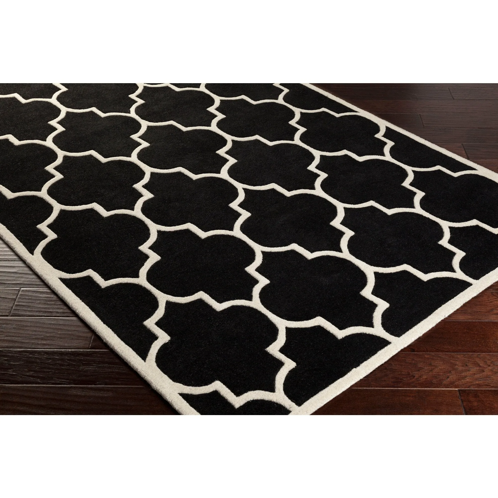 Hand-tufted Juliet Moroccan Tile Wool Area Rug