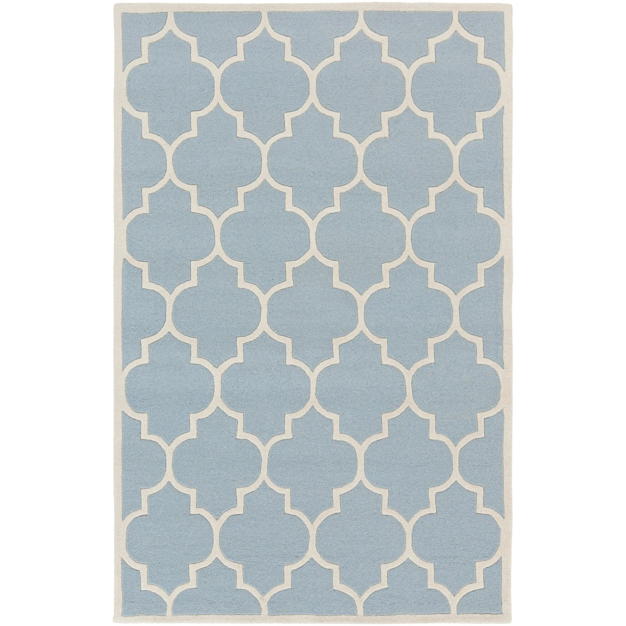 Hand-tufted Juliet Moroccan Tile Wool Area Rug