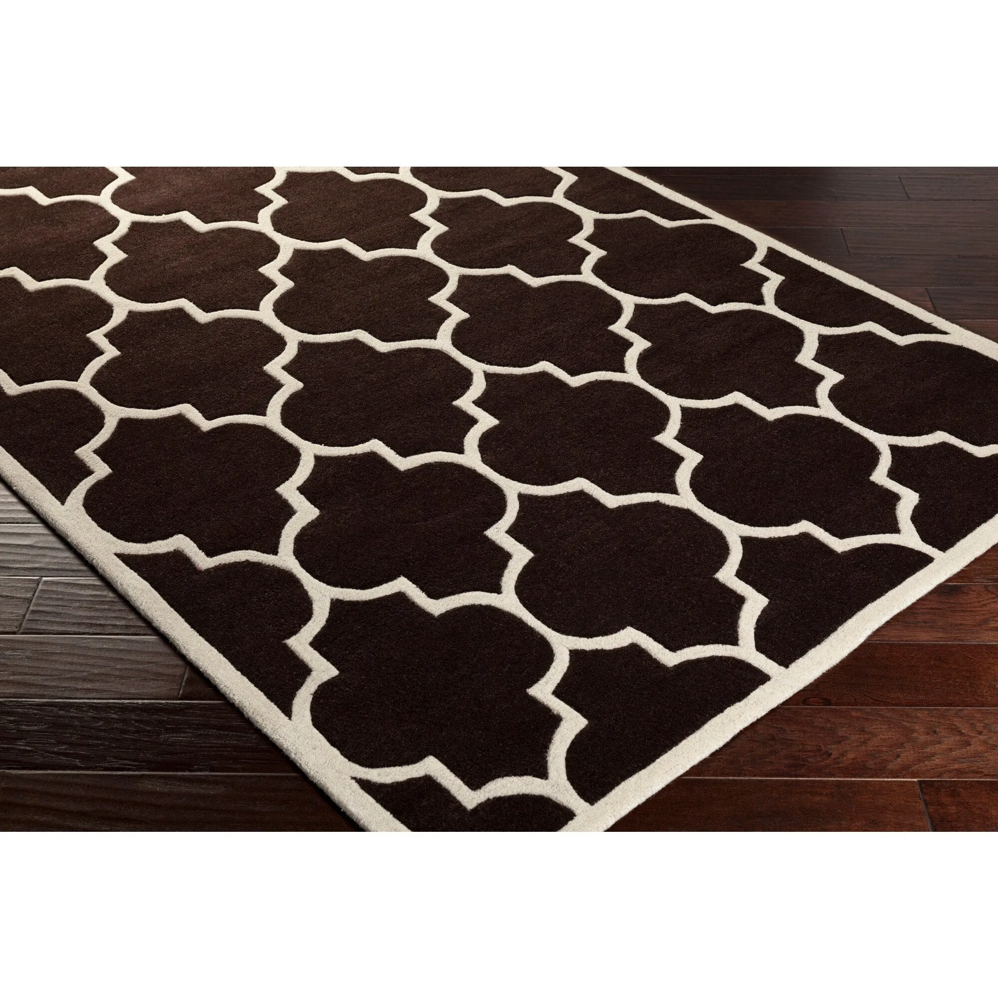 Hand-tufted Juliet Moroccan Tile Wool Area Rug