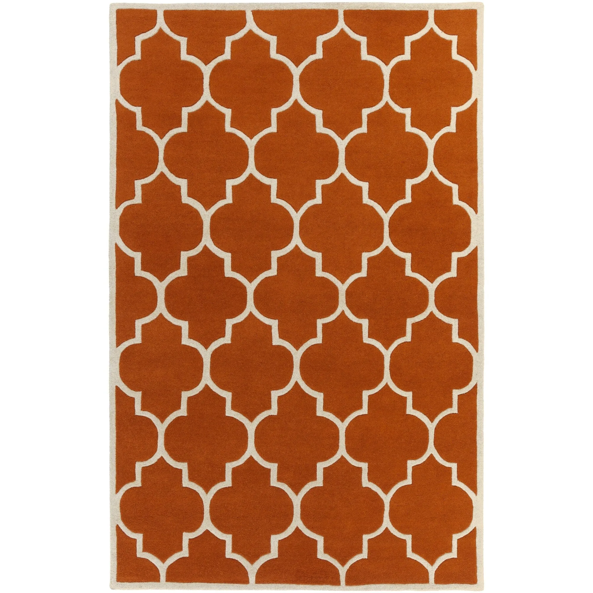 Hand-tufted Juliet Moroccan Tile Wool Area Rug