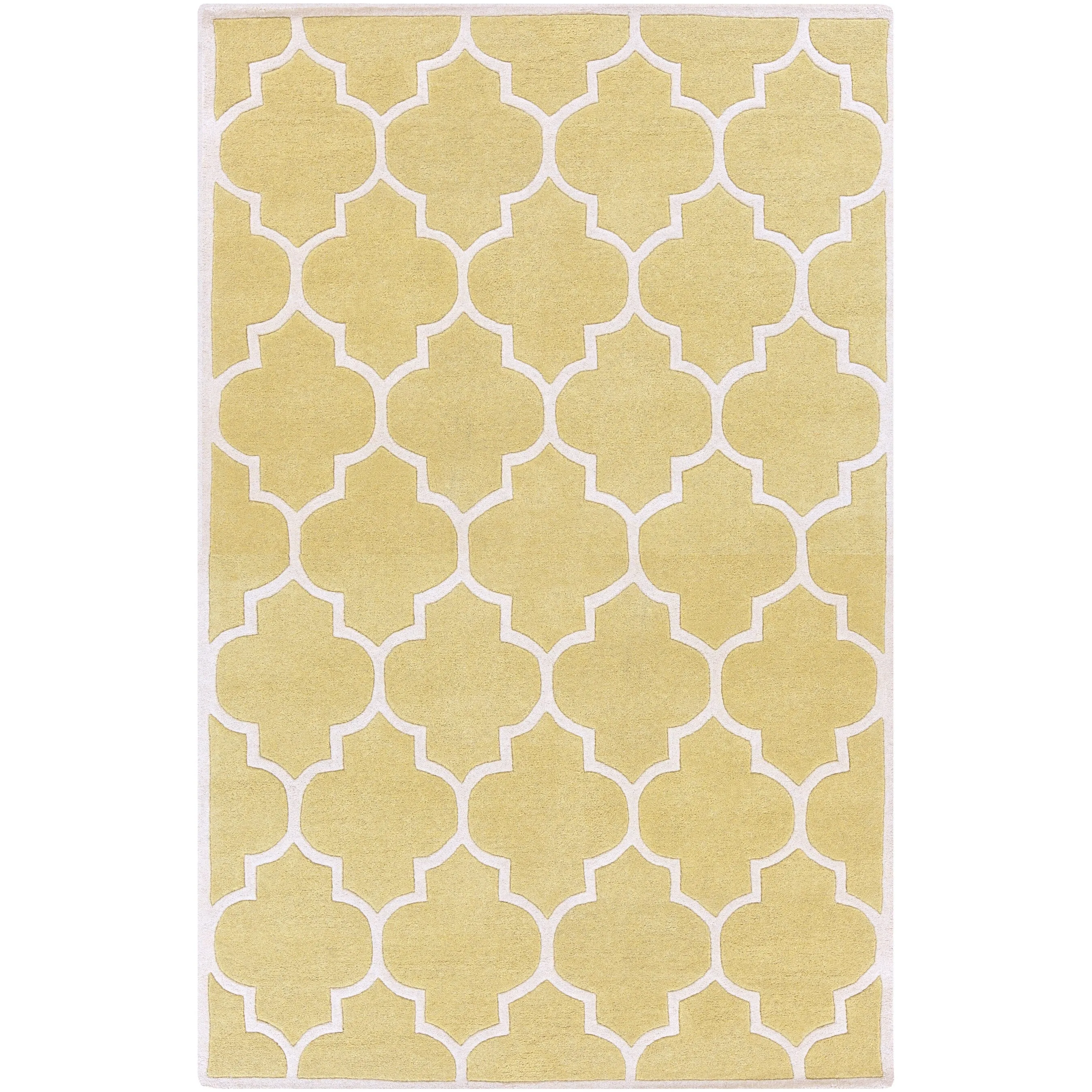 Hand-tufted Juliet Moroccan Tile Wool Area Rug