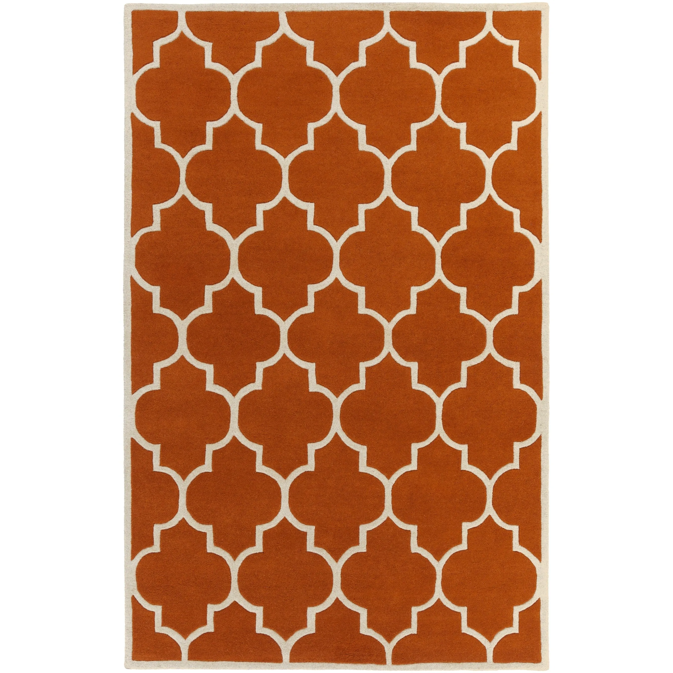 Hand-tufted Juliet Moroccan Tile Wool Area Rug