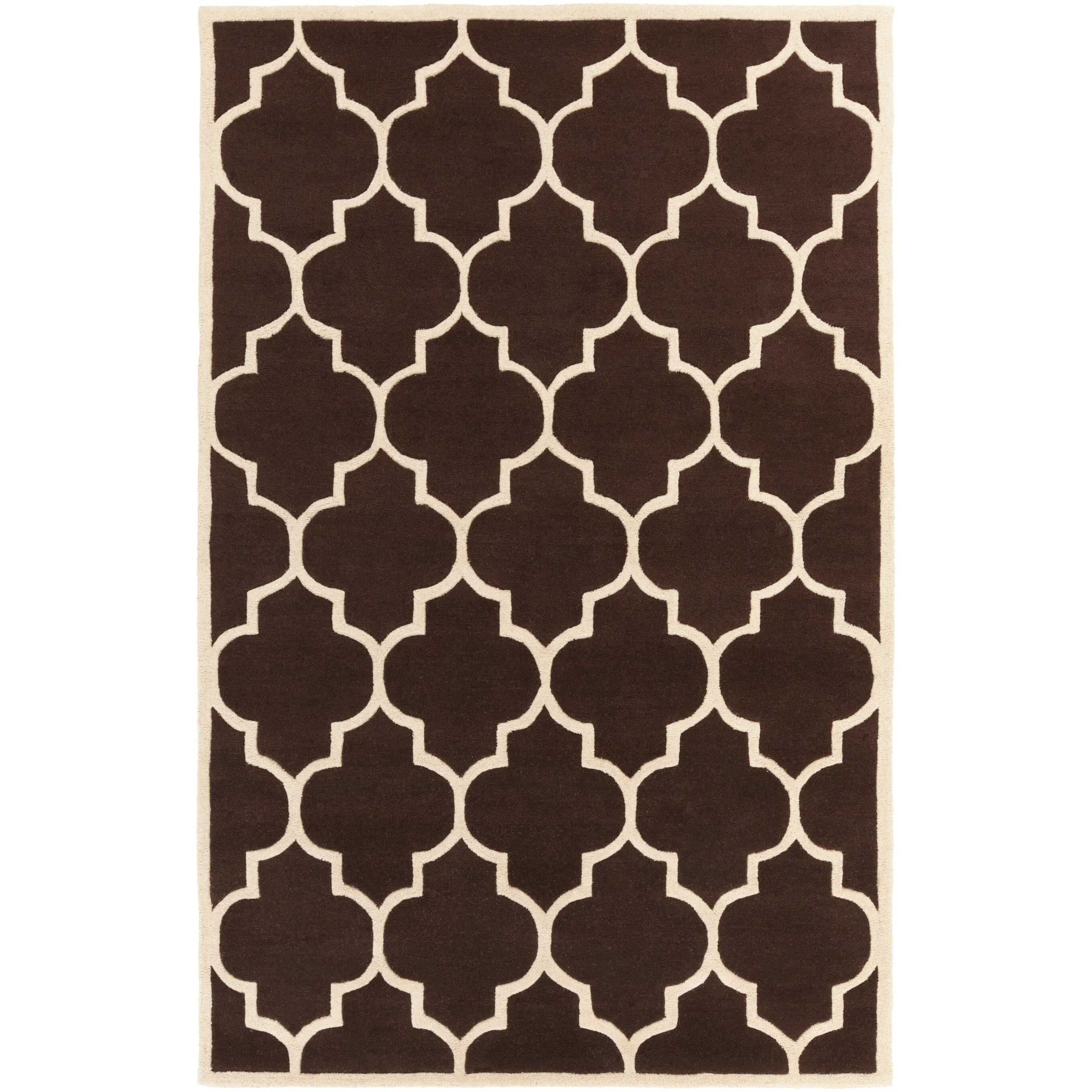 Hand-tufted Juliet Moroccan Tile Wool Area Rug