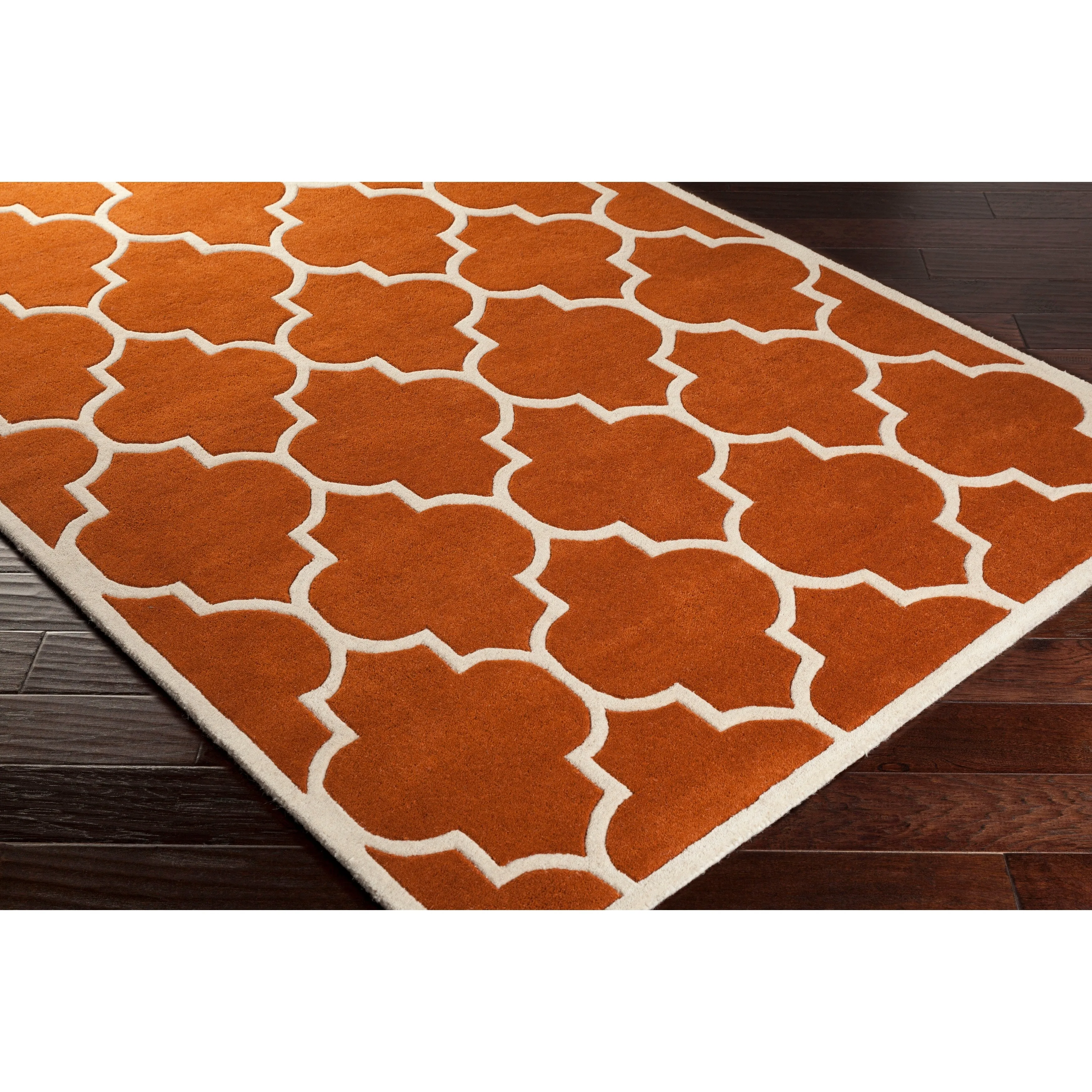 Hand-tufted Juliet Moroccan Tile Wool Area Rug