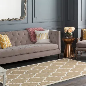 Hand-tufted Juliet Moroccan Tile Wool Area Rug