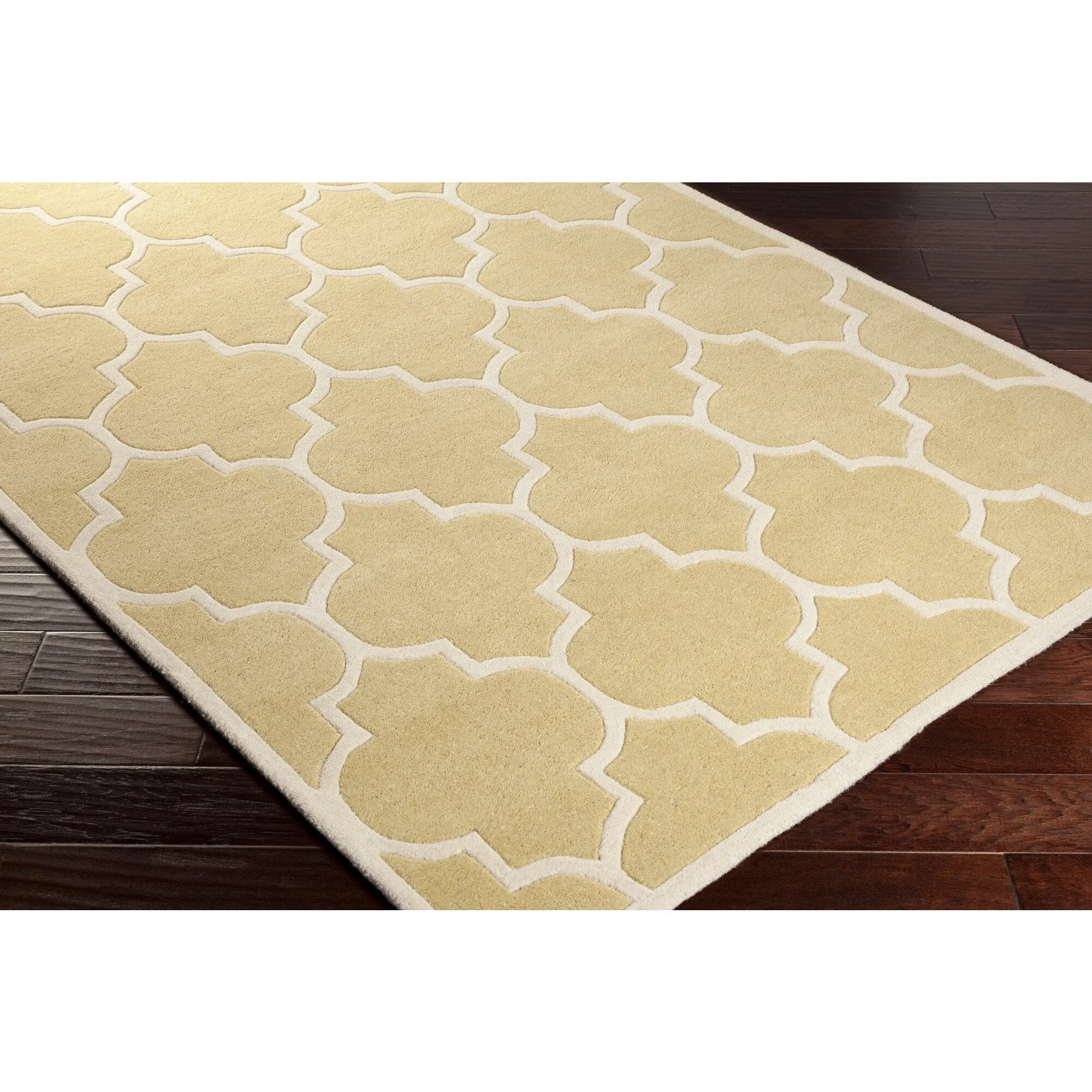 Hand-tufted Juliet Moroccan Tile Wool Area Rug