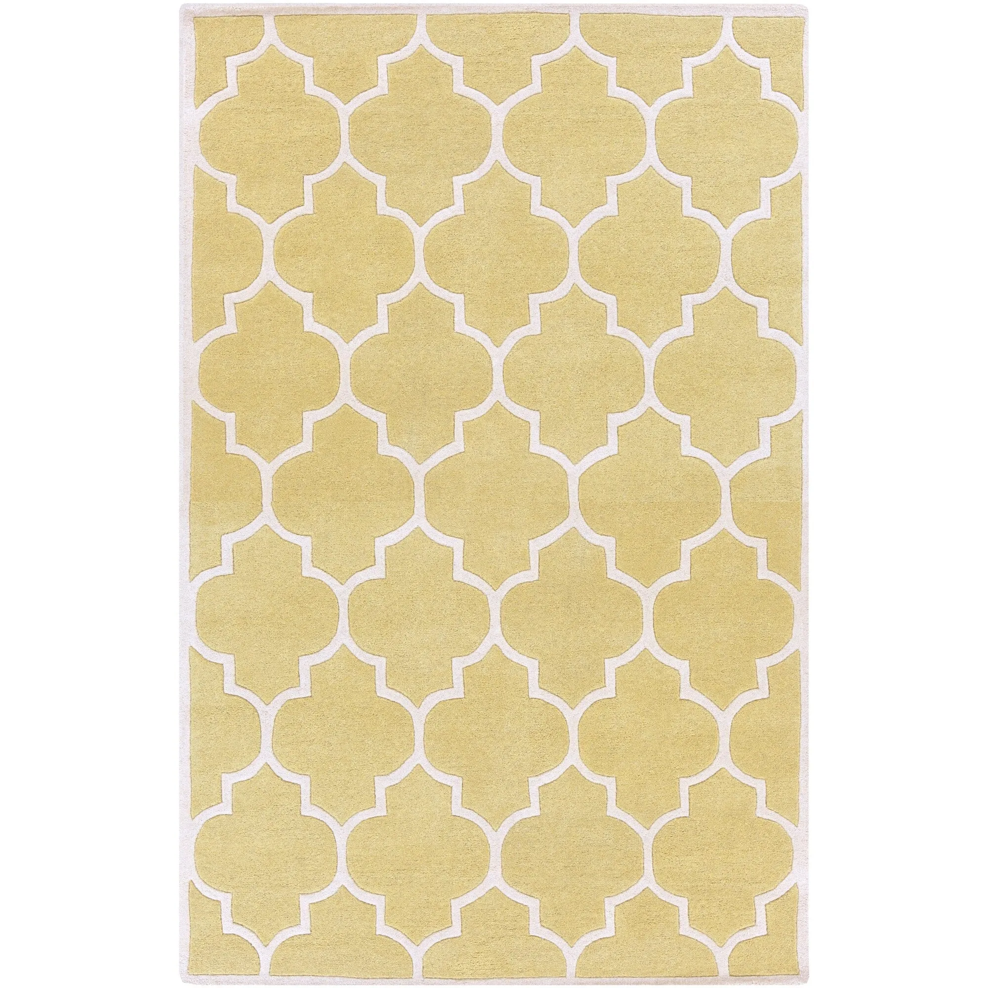 Hand-tufted Juliet Moroccan Tile Wool Area Rug