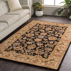 Hand-Tufted Ollie Traditional Border Runner