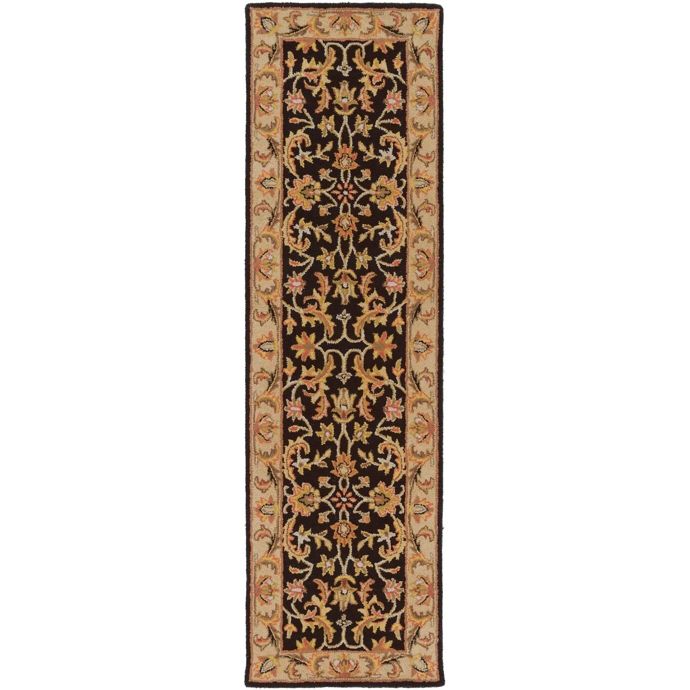 Hand-Tufted Ollie Traditional Border Runner