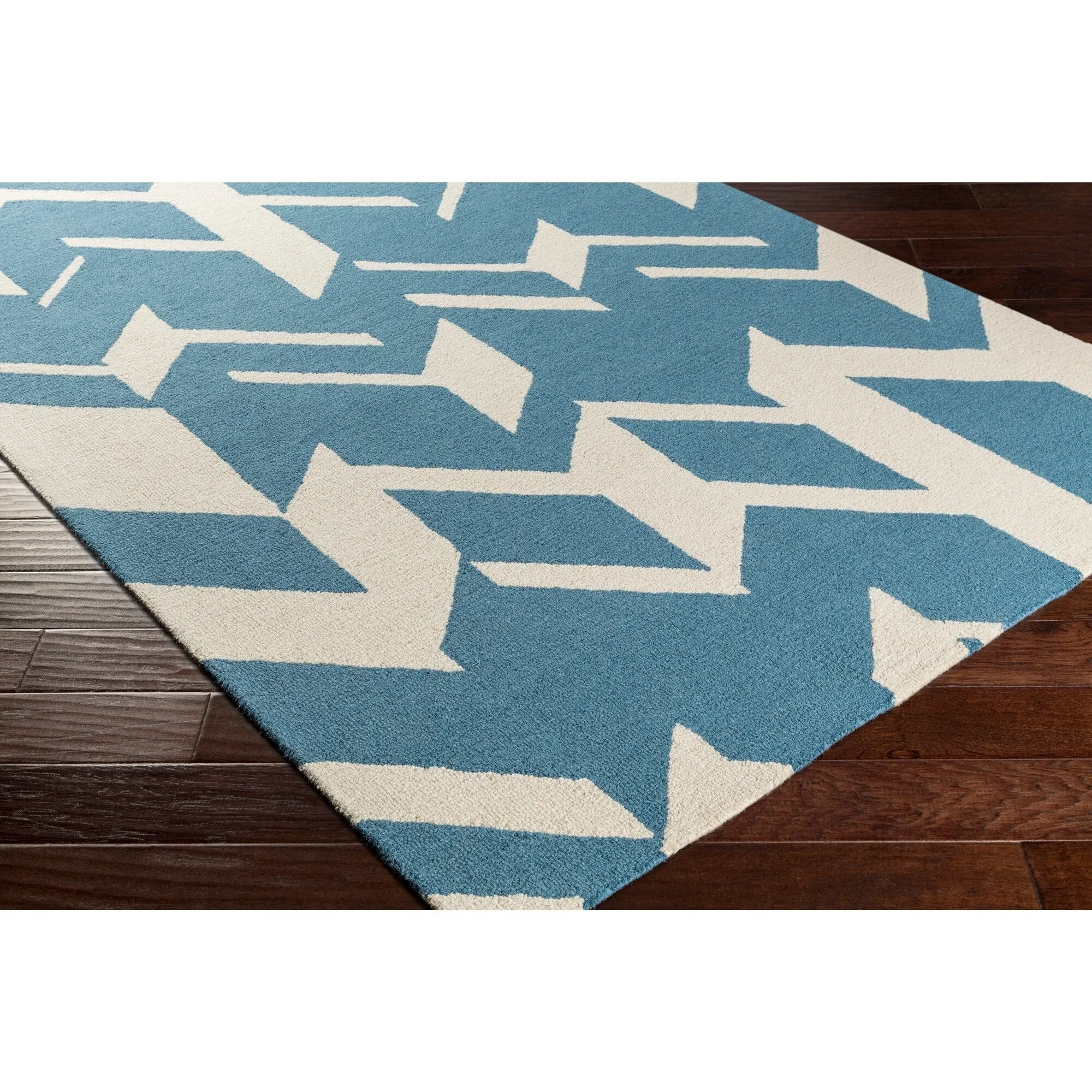 Hand-Tufted Real Wool Rug